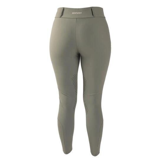 Riding legging classic knee grip dusty green size 42 - Größe