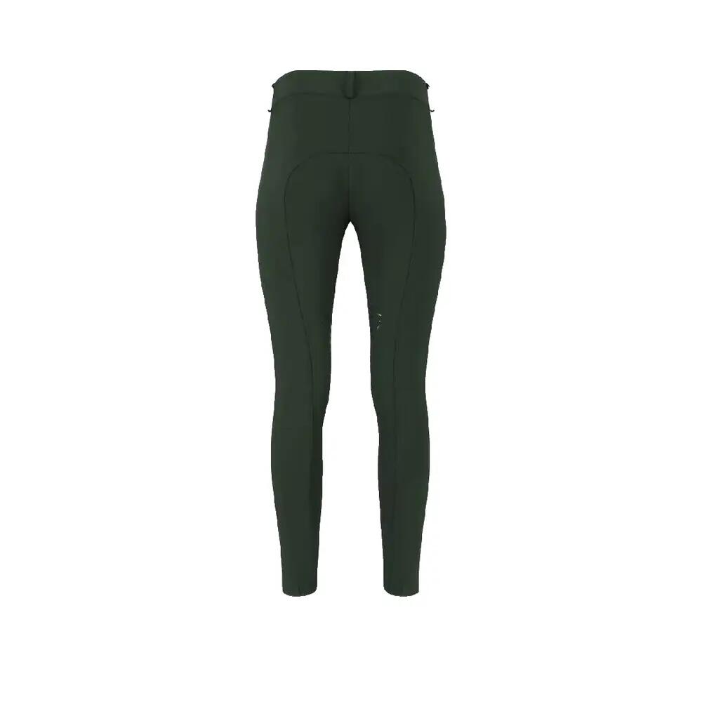 Pantalone da equitazione Kentucky Miami Knee Grip Donna Verde Scuro 2/4