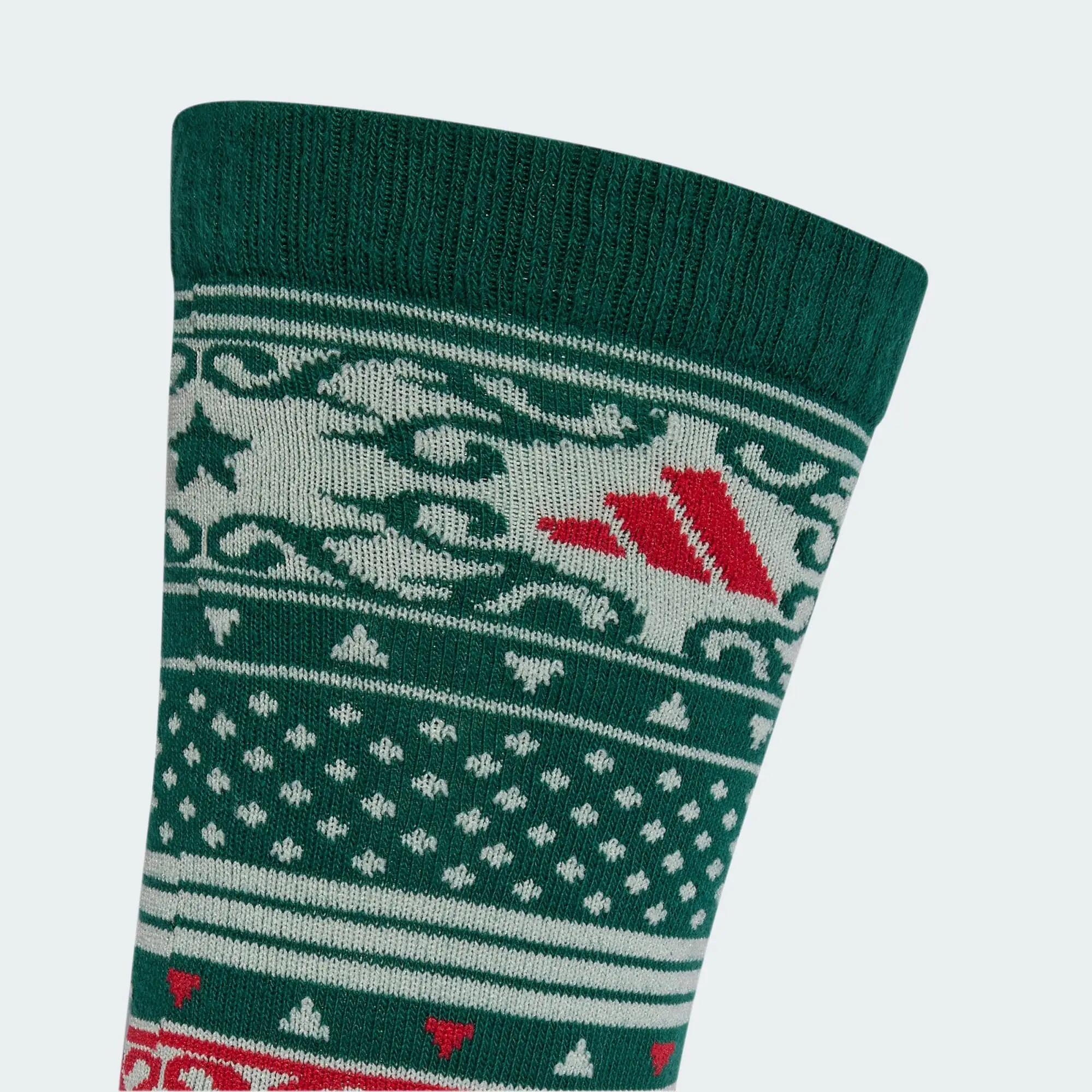 CALCETINES CLÁSICOS ESTAMPADOS ADIDAS CHRISTMAS (3 PARES) 4/5