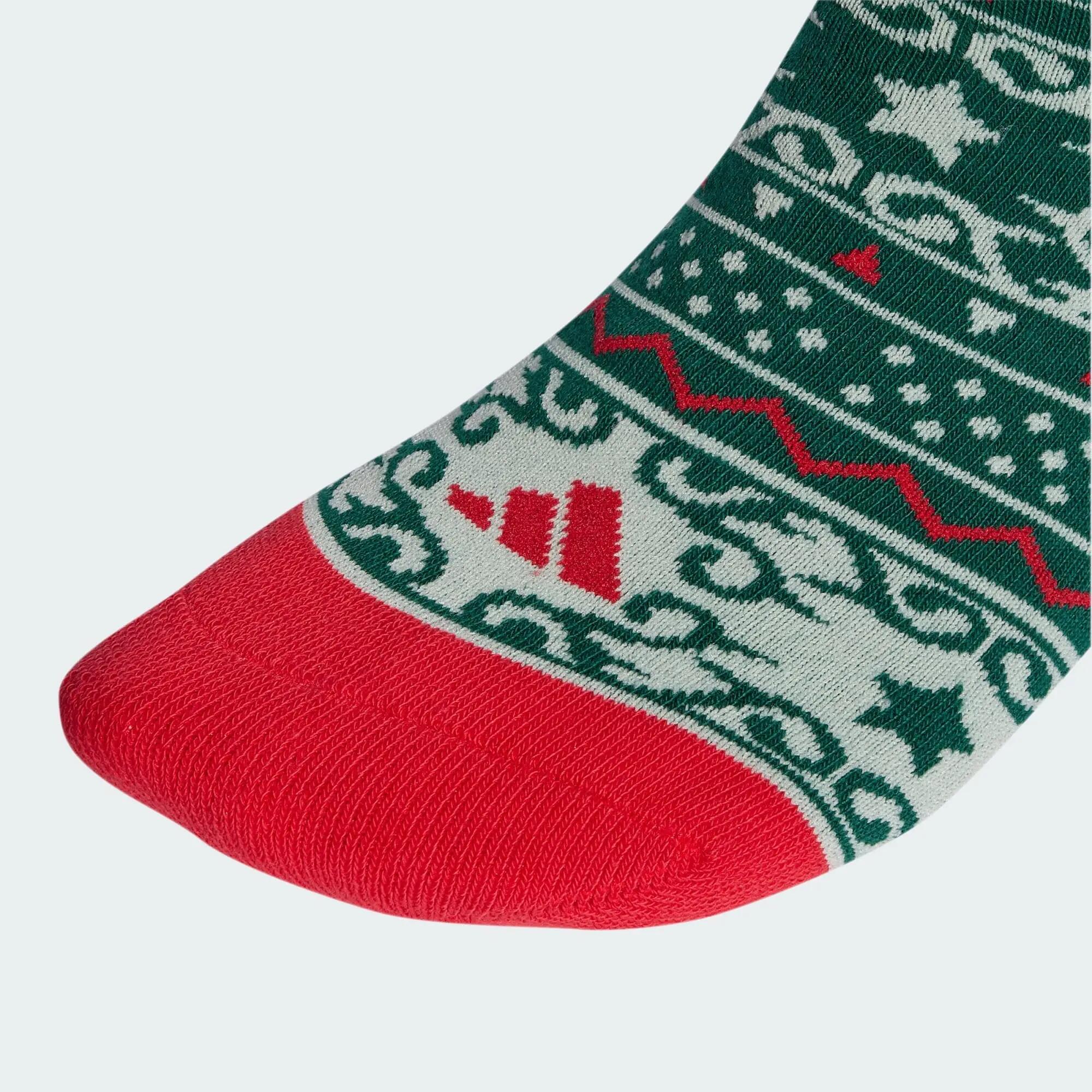 CALCETINES CLÁSICOS ESTAMPADOS ADIDAS CHRISTMAS (3 PARES) 3/5