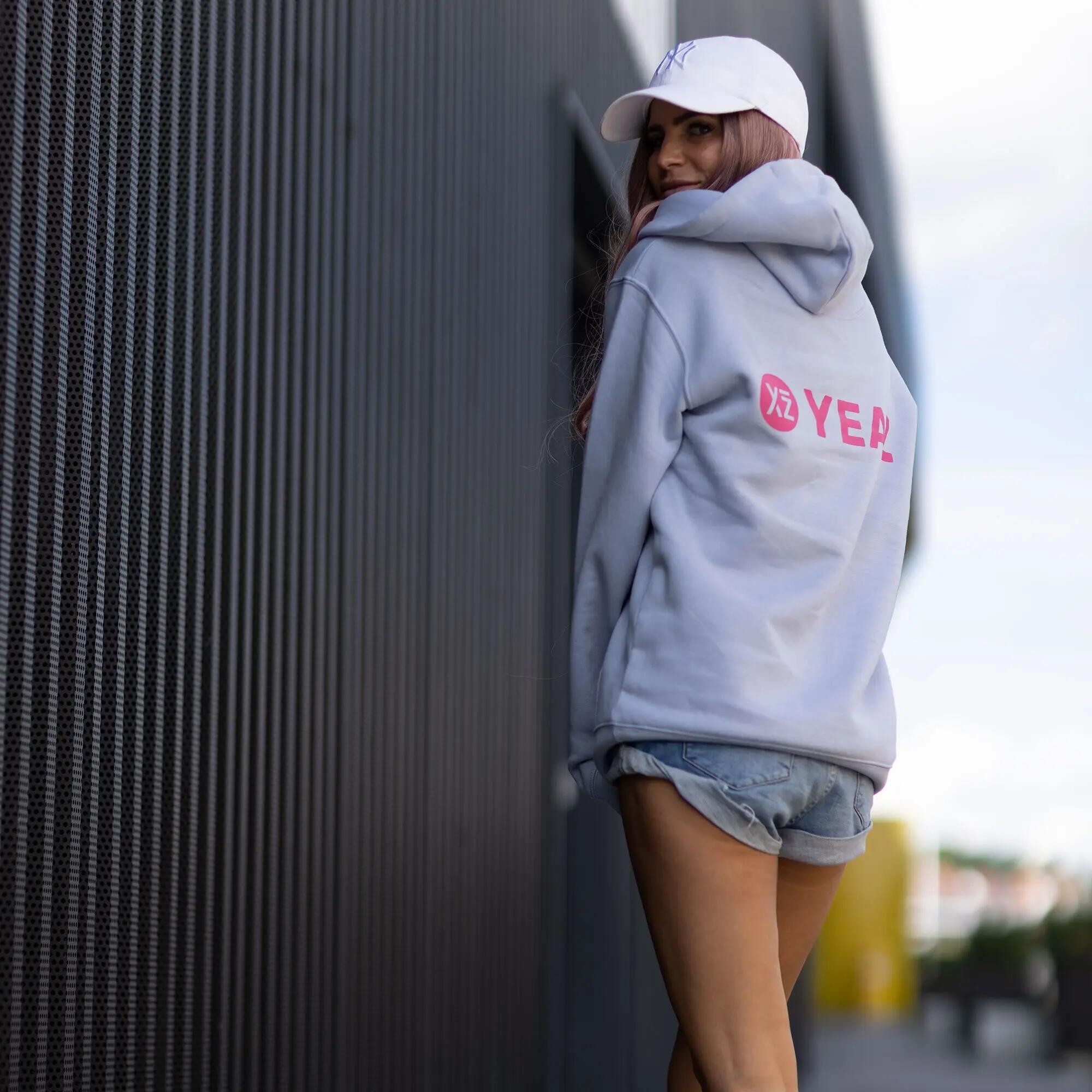 YEAZ Sweat à capuche Cloudy Blue (unisex) CUSHY 3/6