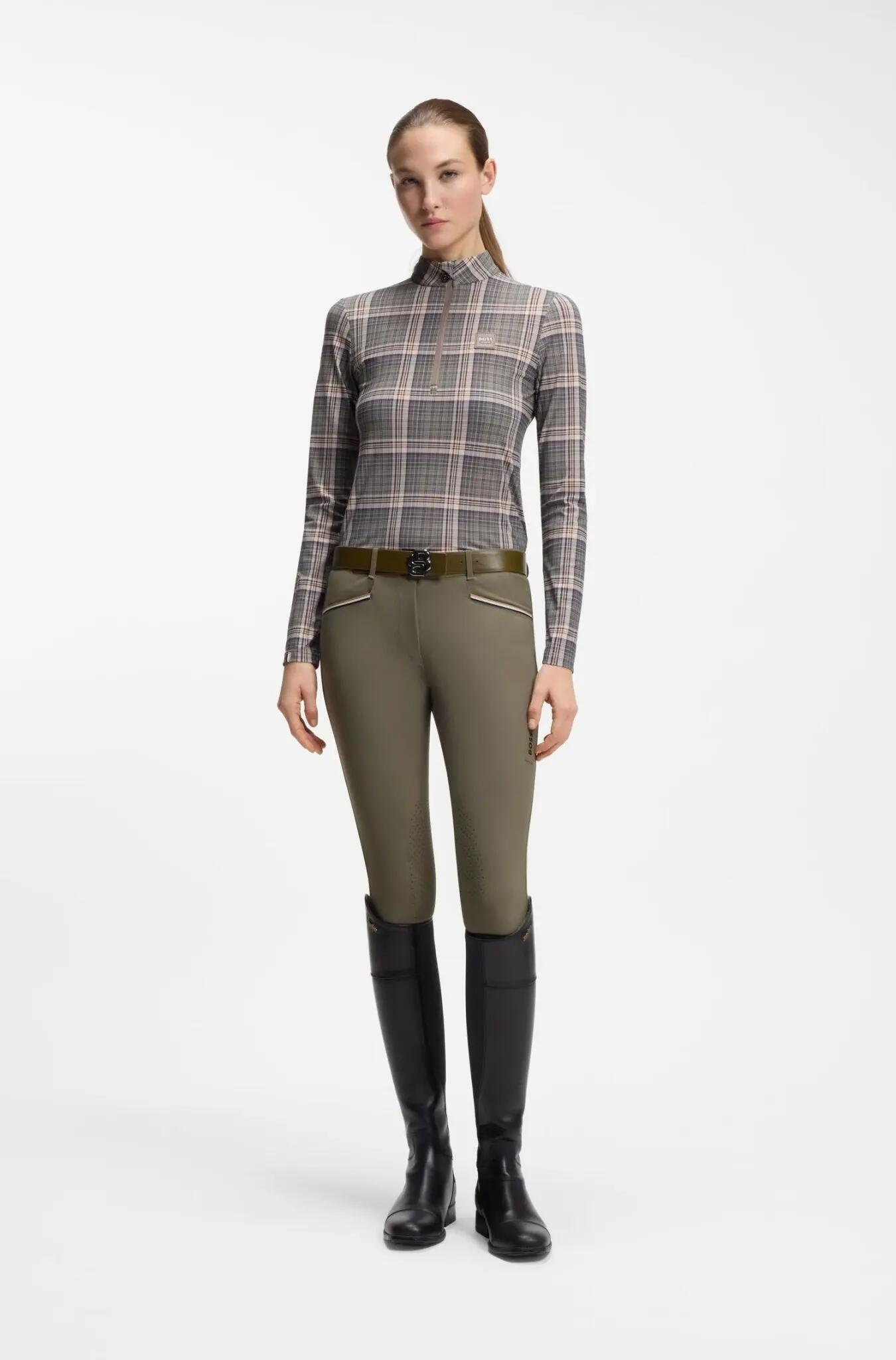 Boss Equestrian Hazel Knee Grip Rijbroek Dames Tealeaf - 4/5