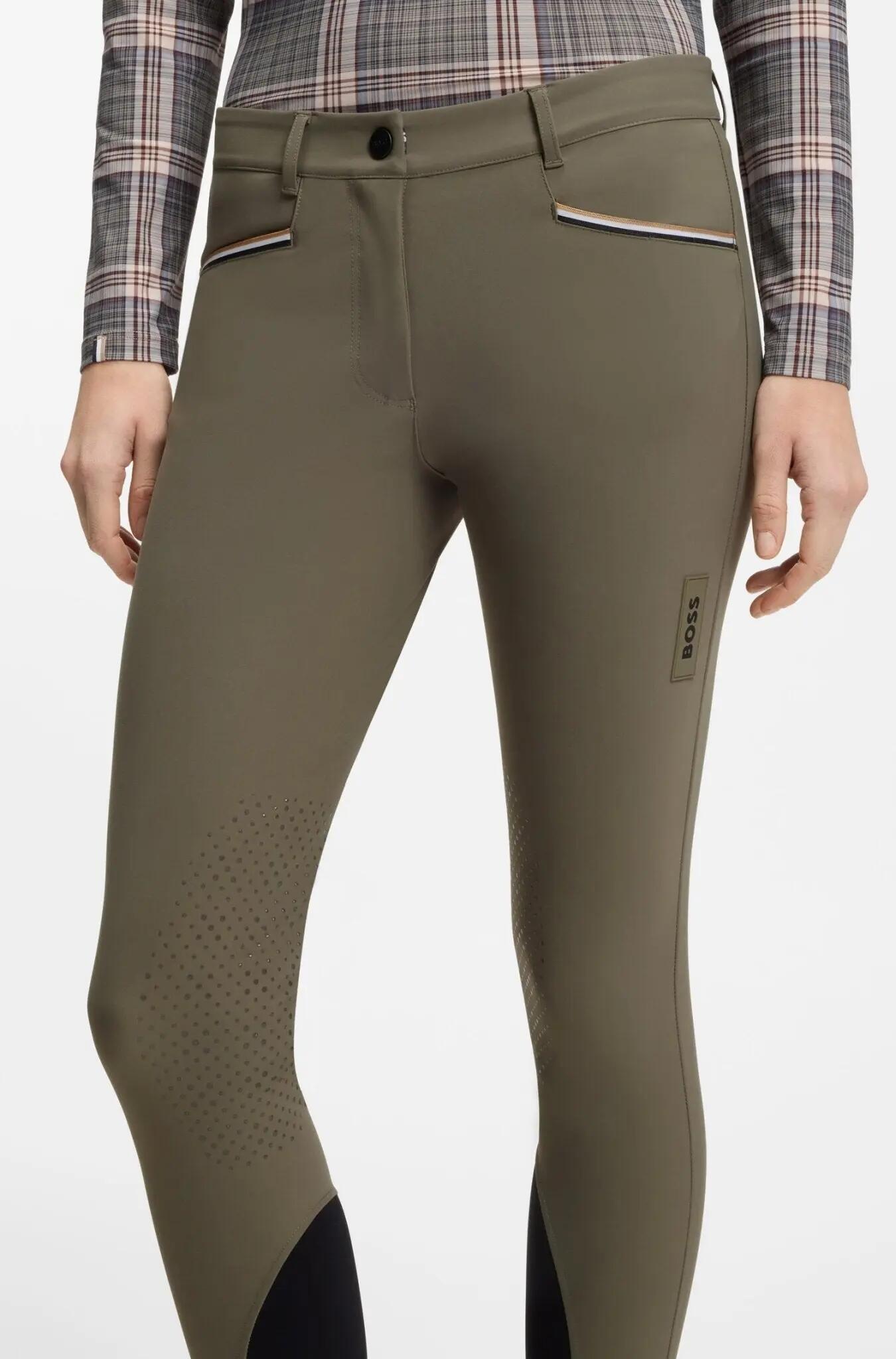 Boss Equestrian Hazel Knee Grip Rijbroek Dames Tealeaf - 3/5