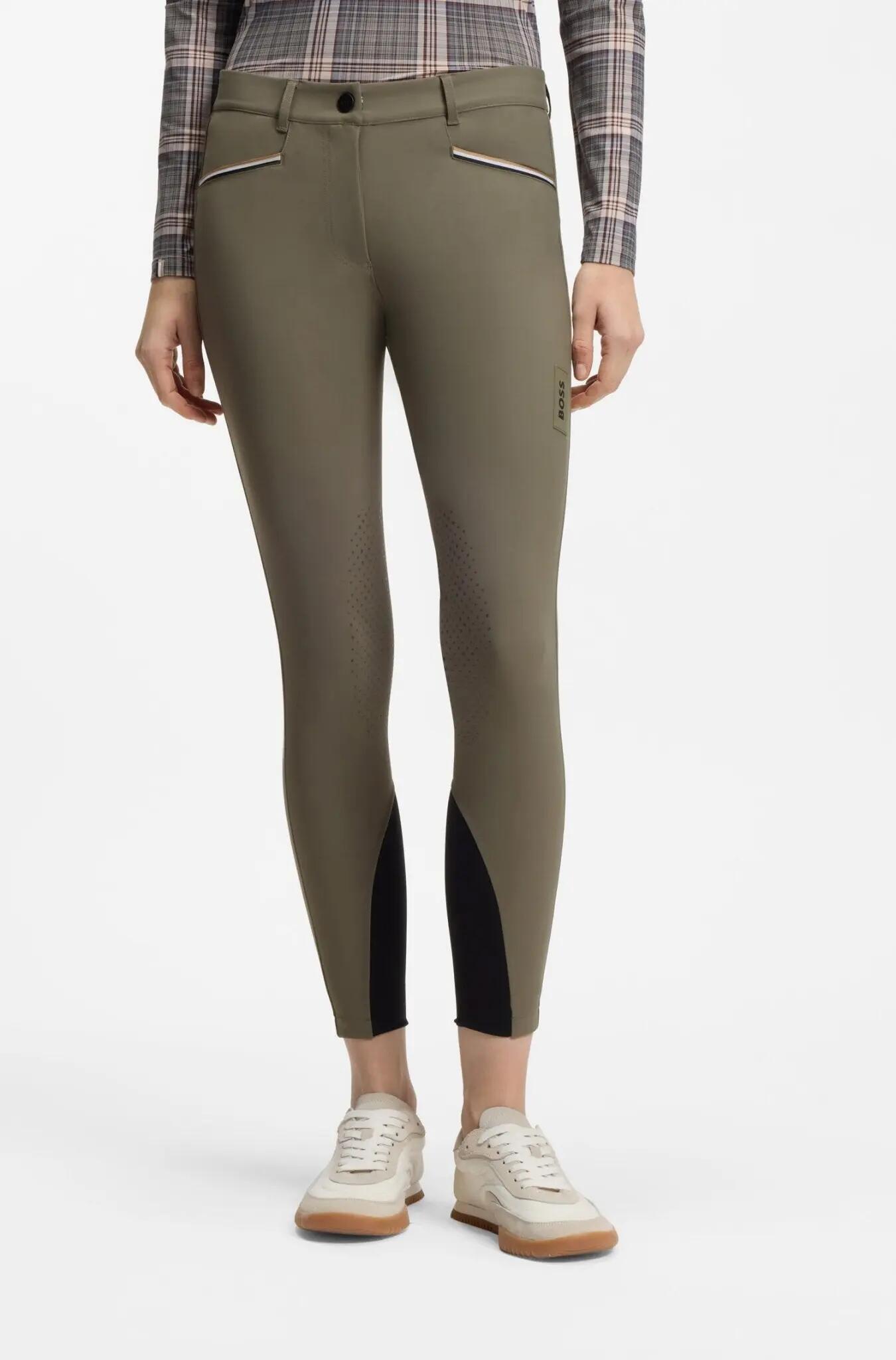 Boss Equestrian Hazel Knee Grip Rijbroek Dames Tealeaf - 2/5