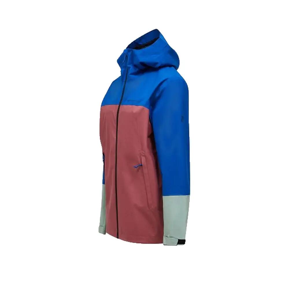 Veste imperméable Peak Performance Trail HIPE 2.5L Bleu 3/4