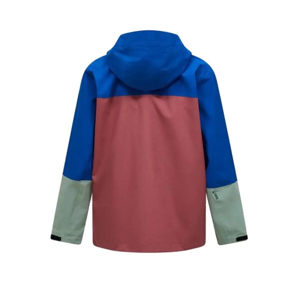 Veste imperméable Peak Performance Trail HIPE 2.5L Bleu 2/4