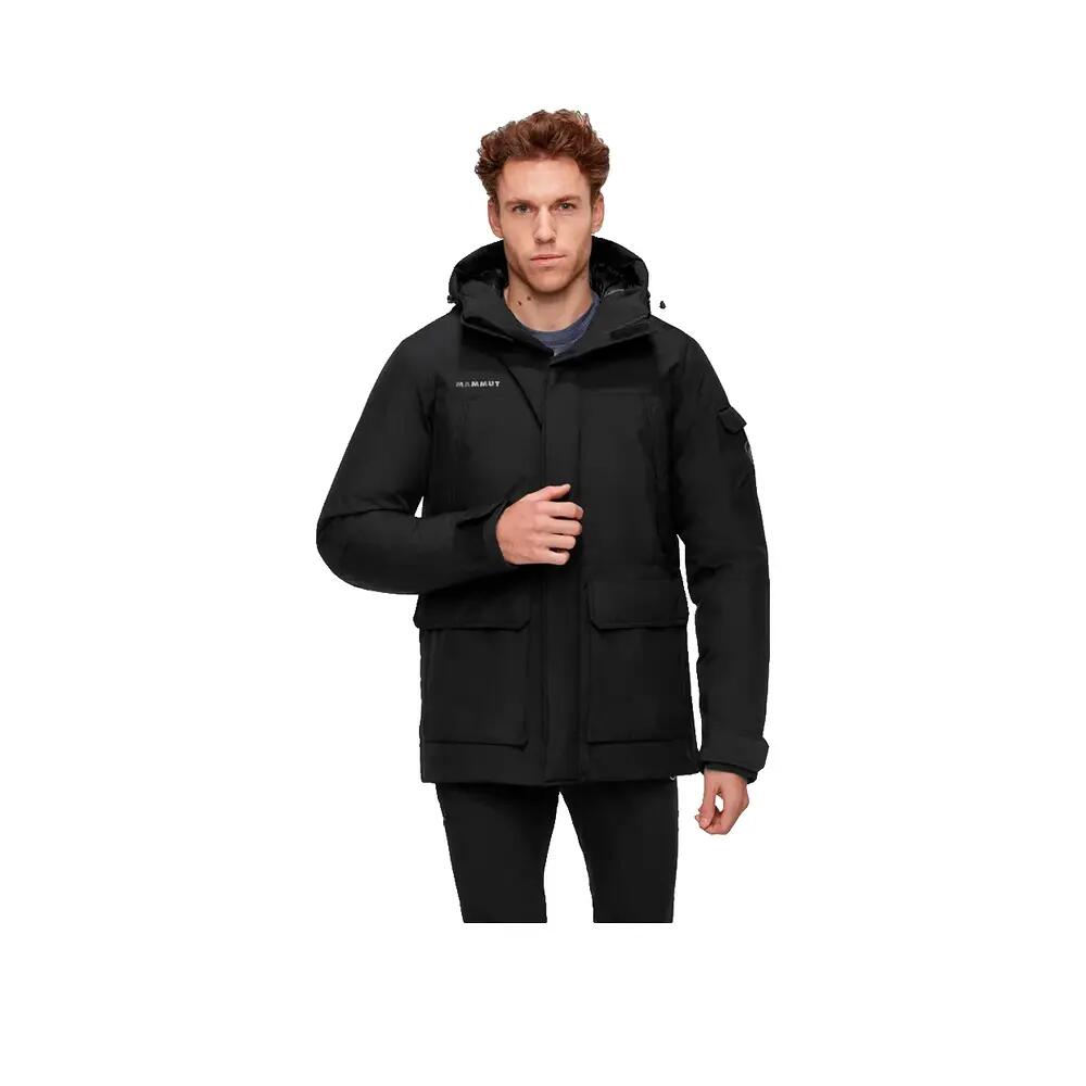 Parka Mammut Obelisk Gore-Tex Thermo Nero 3/4