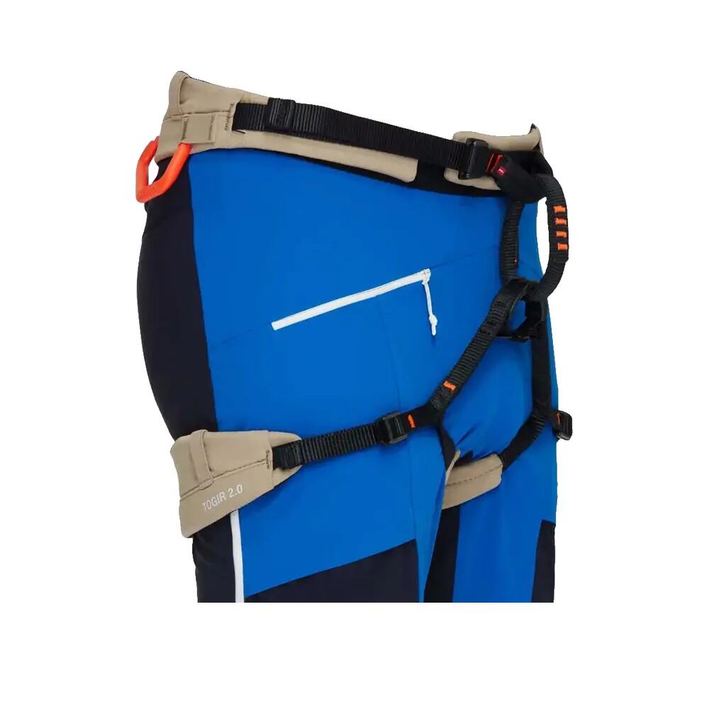 Spodnie hybrydowe Mammut Eiger Speed SO Niebieskie 8/8