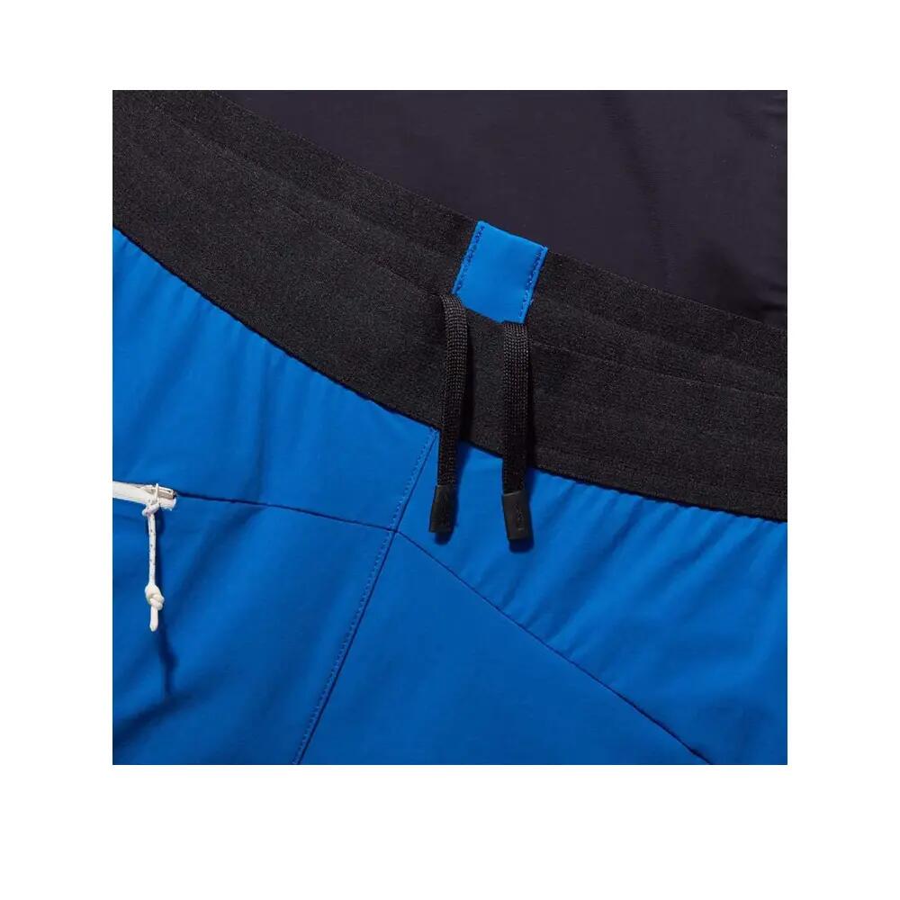 Spodnie hybrydowe Mammut Eiger Speed SO Niebieskie 5/8