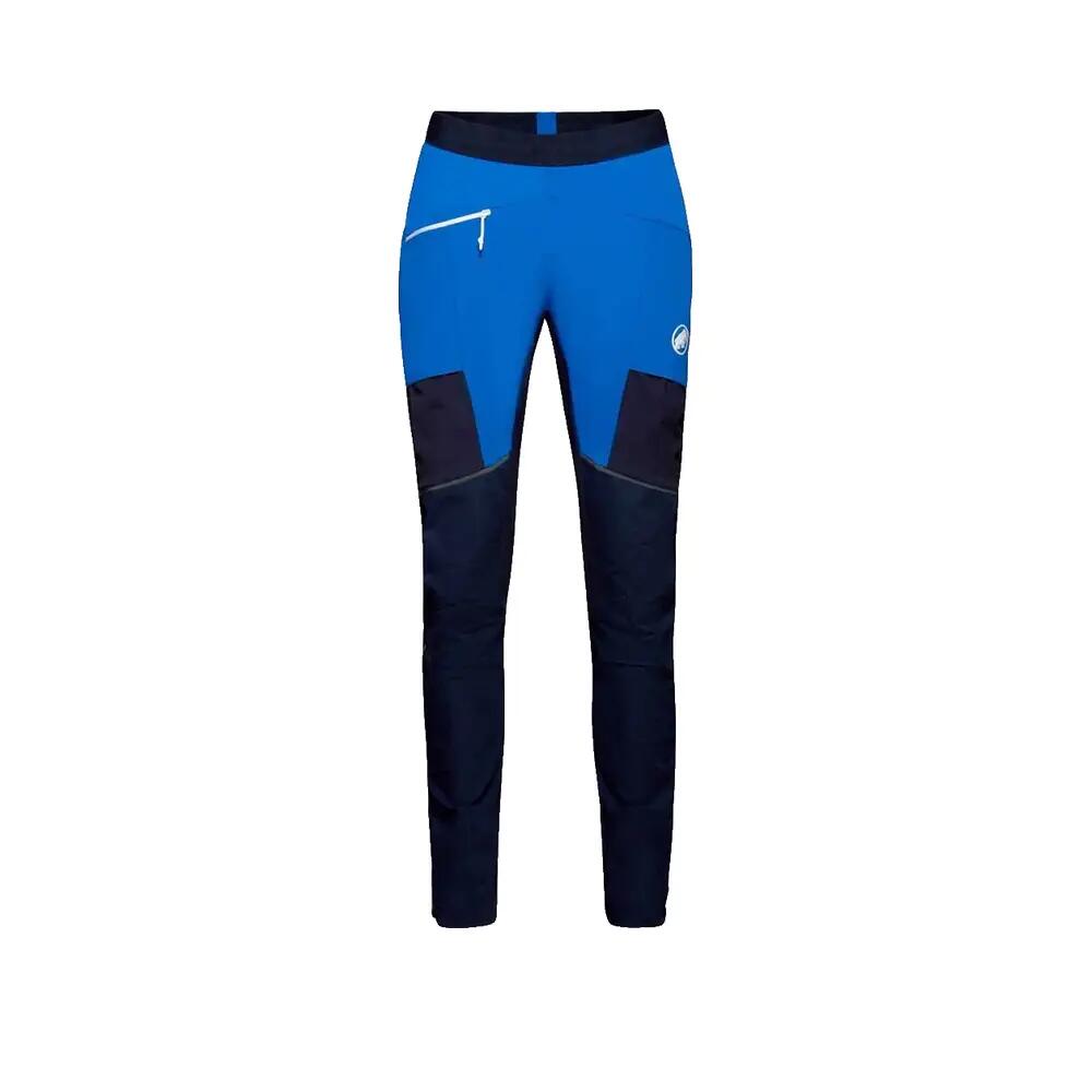 Spodnie hybrydowe Mammut Eiger Speed SO Niebieskie 3/8