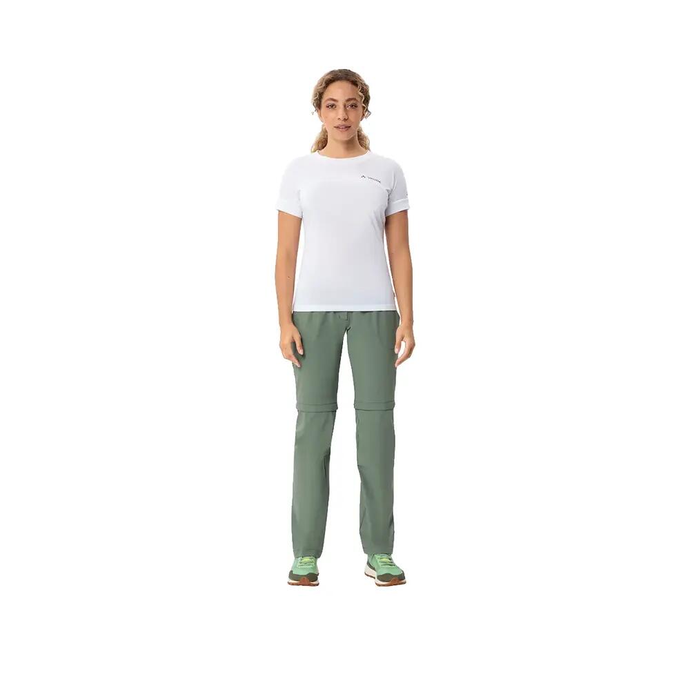 Spodnie trekkingowe Vaude Farley Stretch Zip Off II Zielony 7/7