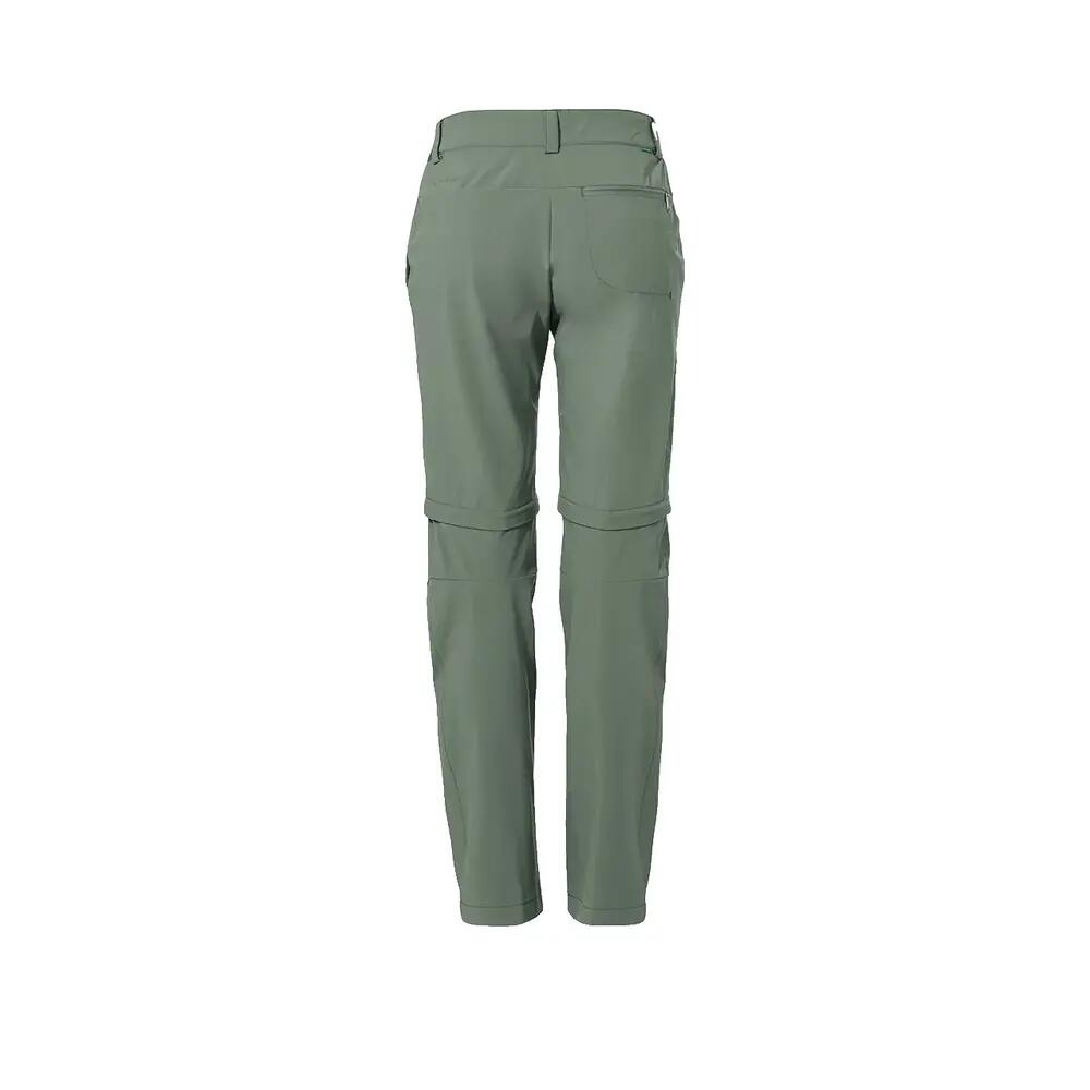 Spodnie trekkingowe Vaude Farley Stretch Zip Off II Zielony 4/7