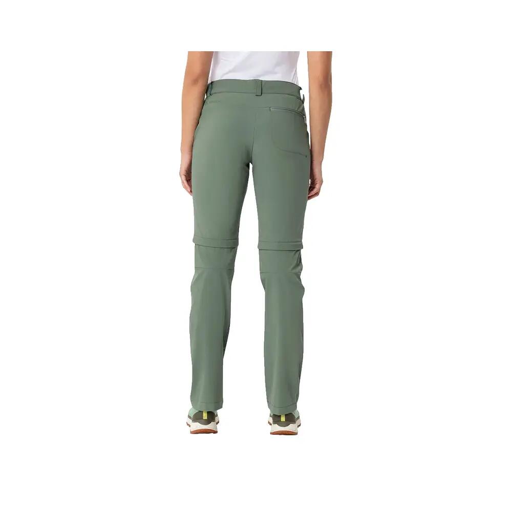 Spodnie trekkingowe Vaude Farley Stretch Zip Off II Zielony 2/7