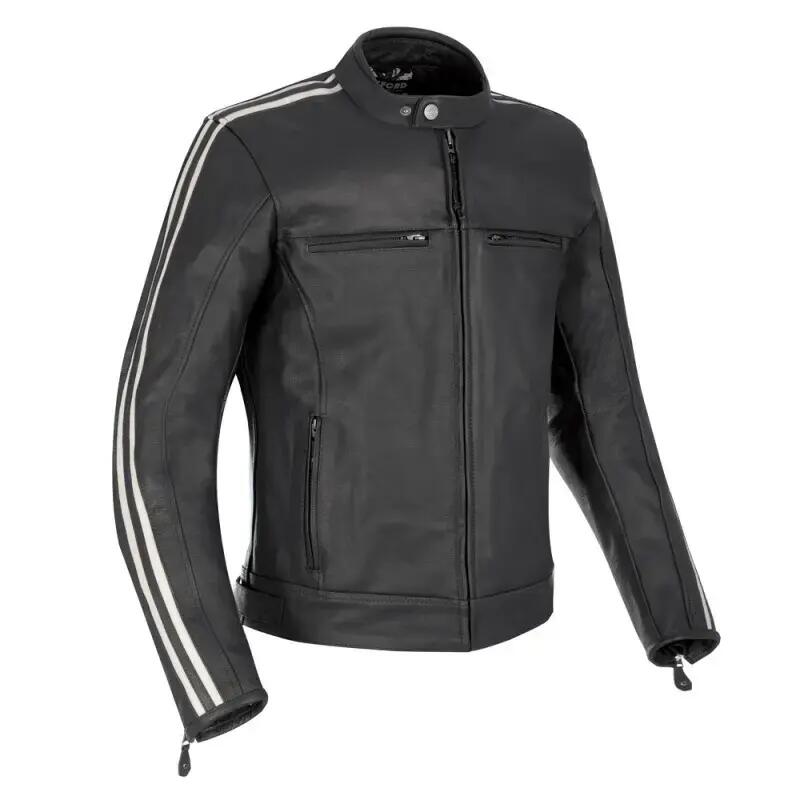 Leren motorjack Oxford Bladon 3/4