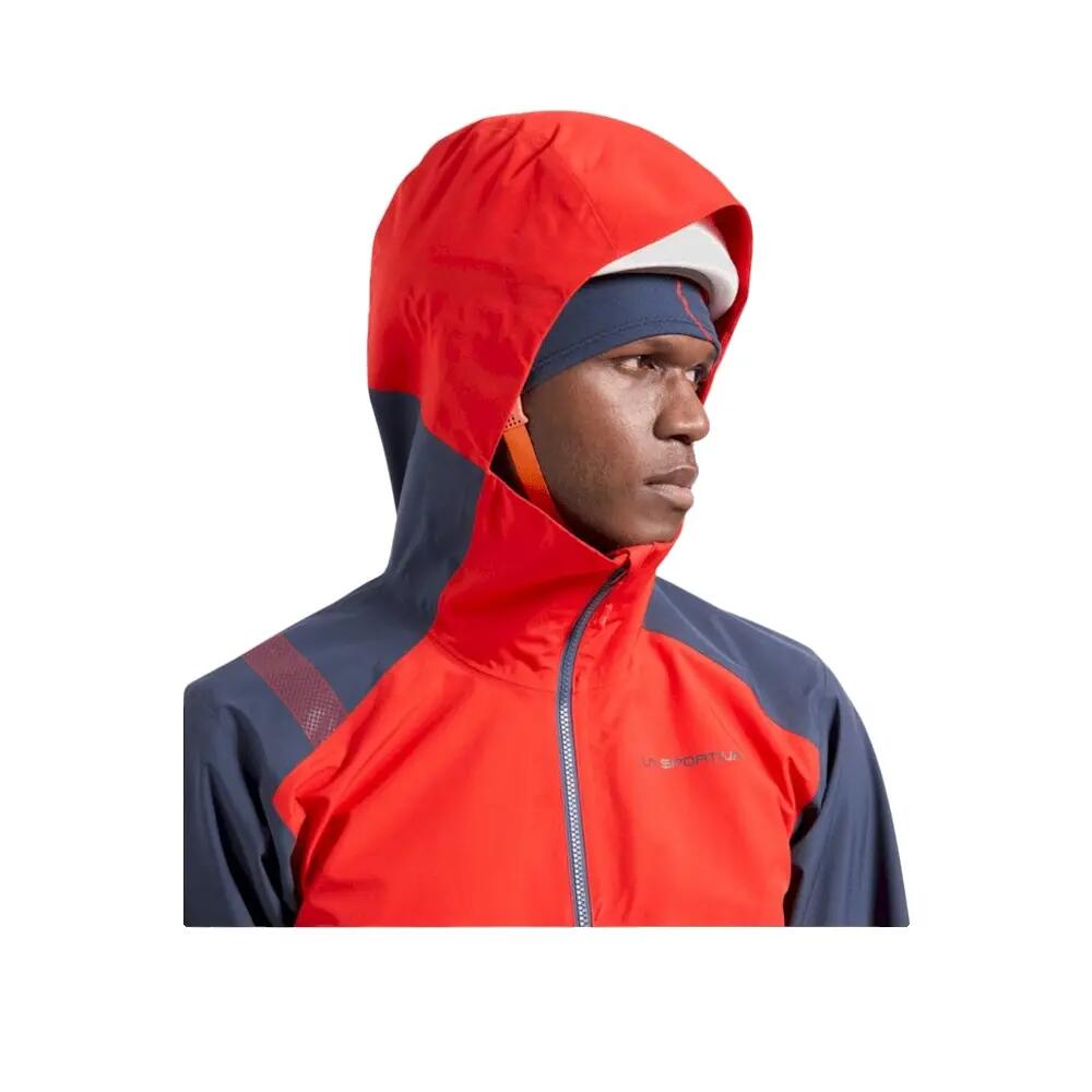 Kurtka softshell La Sportiva Crest Evo Czerwona/Pomarańczowa 6/7