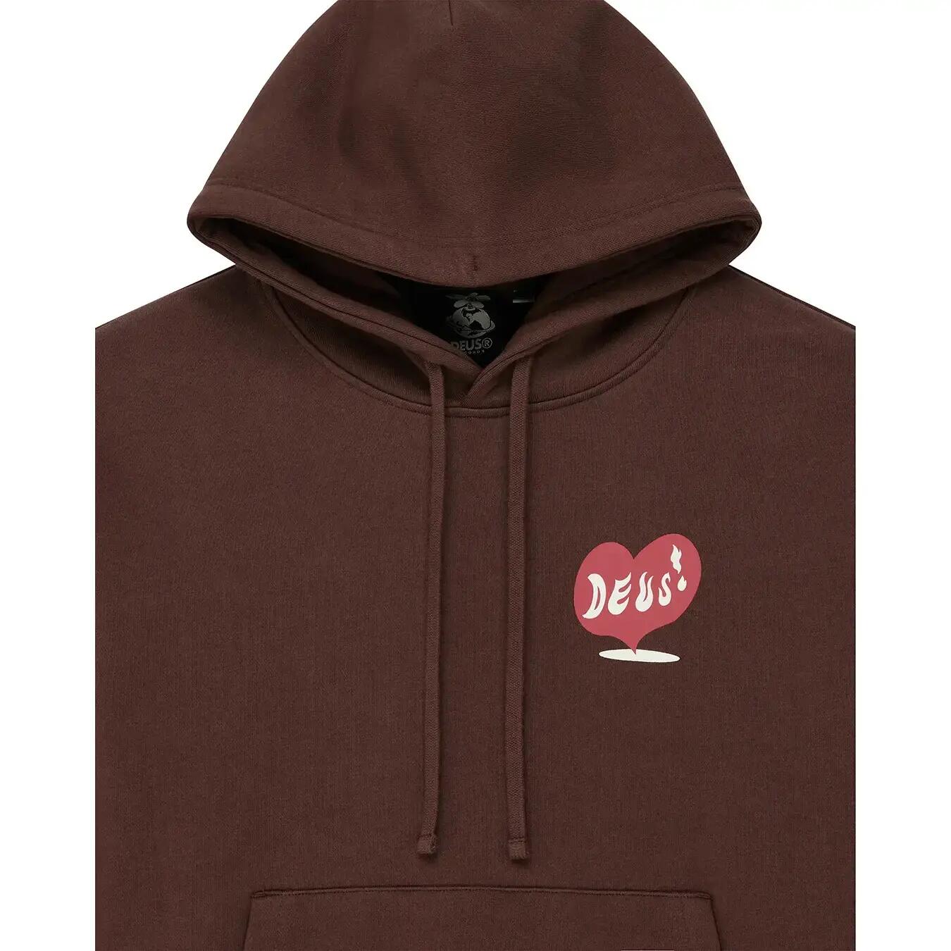 Hooded Sweatshirt Deus Ex Machina Deep Cut 3/4