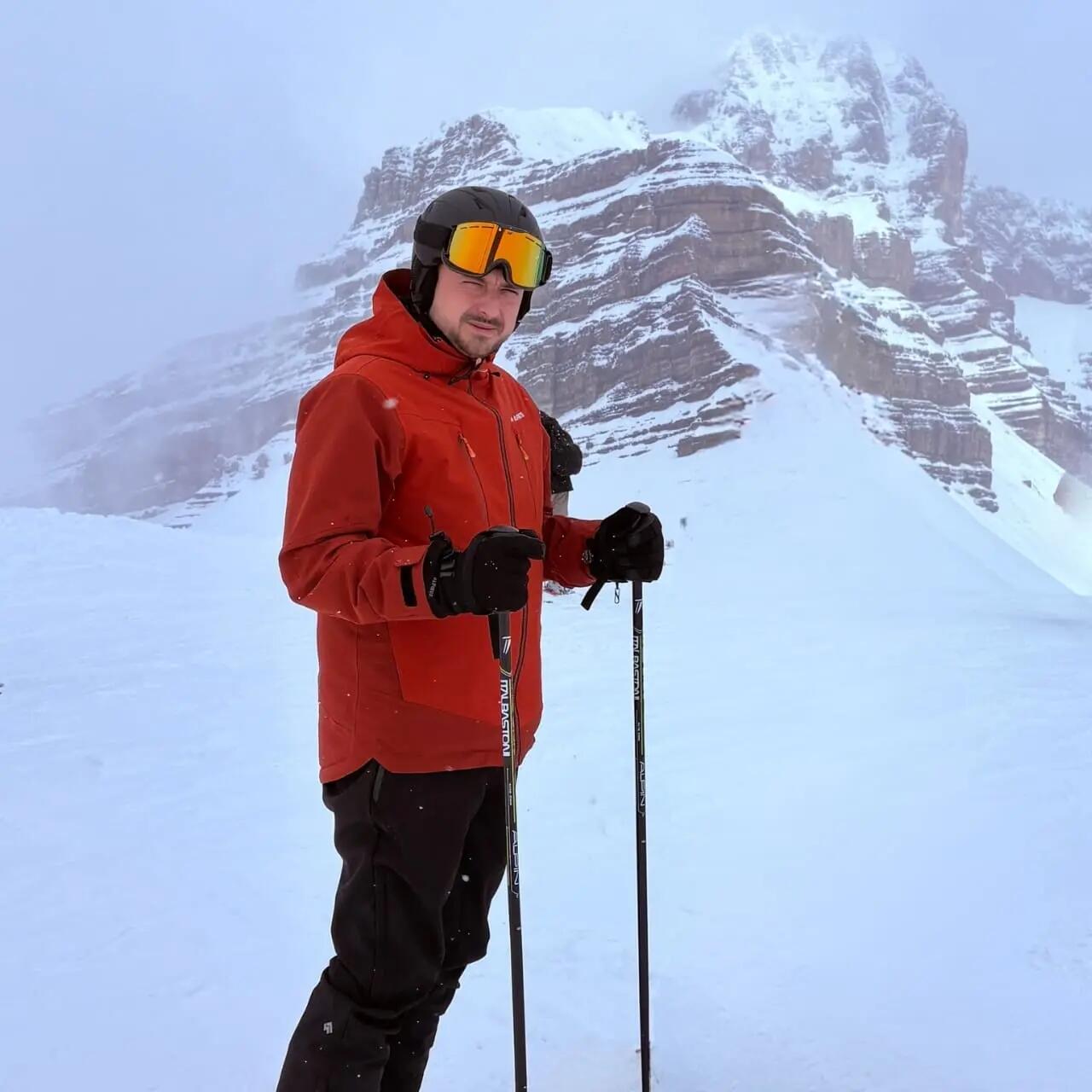 Kurtka zimowa męska narciarska Alpinus Cedras 2/7