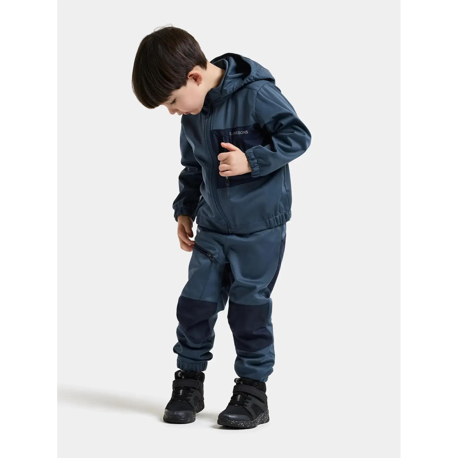 Coupe-vent à capuche enfant Didriksons Kaitum 2 6/7