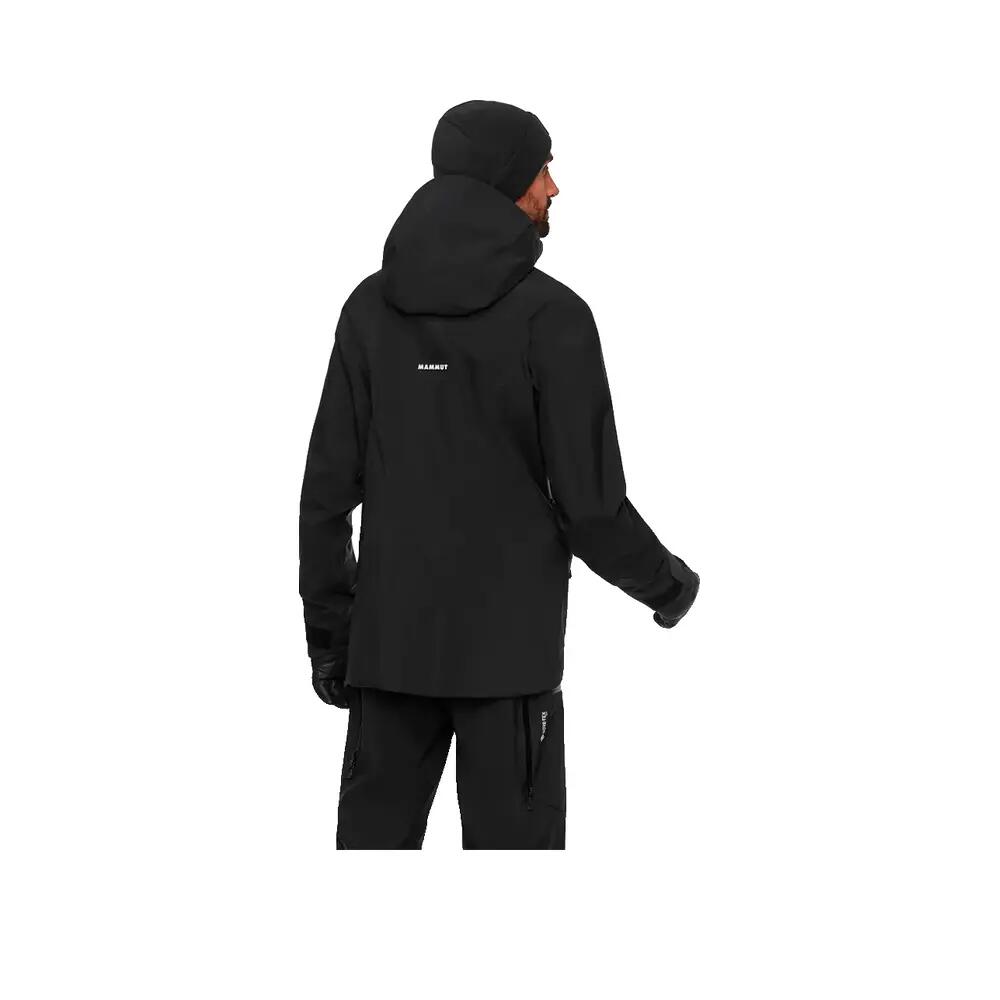 Kurtka hardshell Mammut Eiger Free Pro Wodoodporna Czarna 4/10
