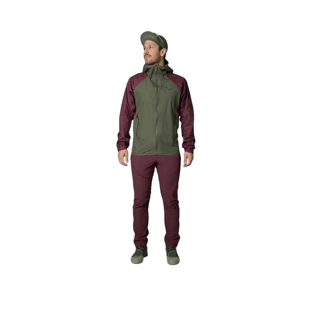 Giacca Dynafit Transalper Gore-Tex Verde 3/4