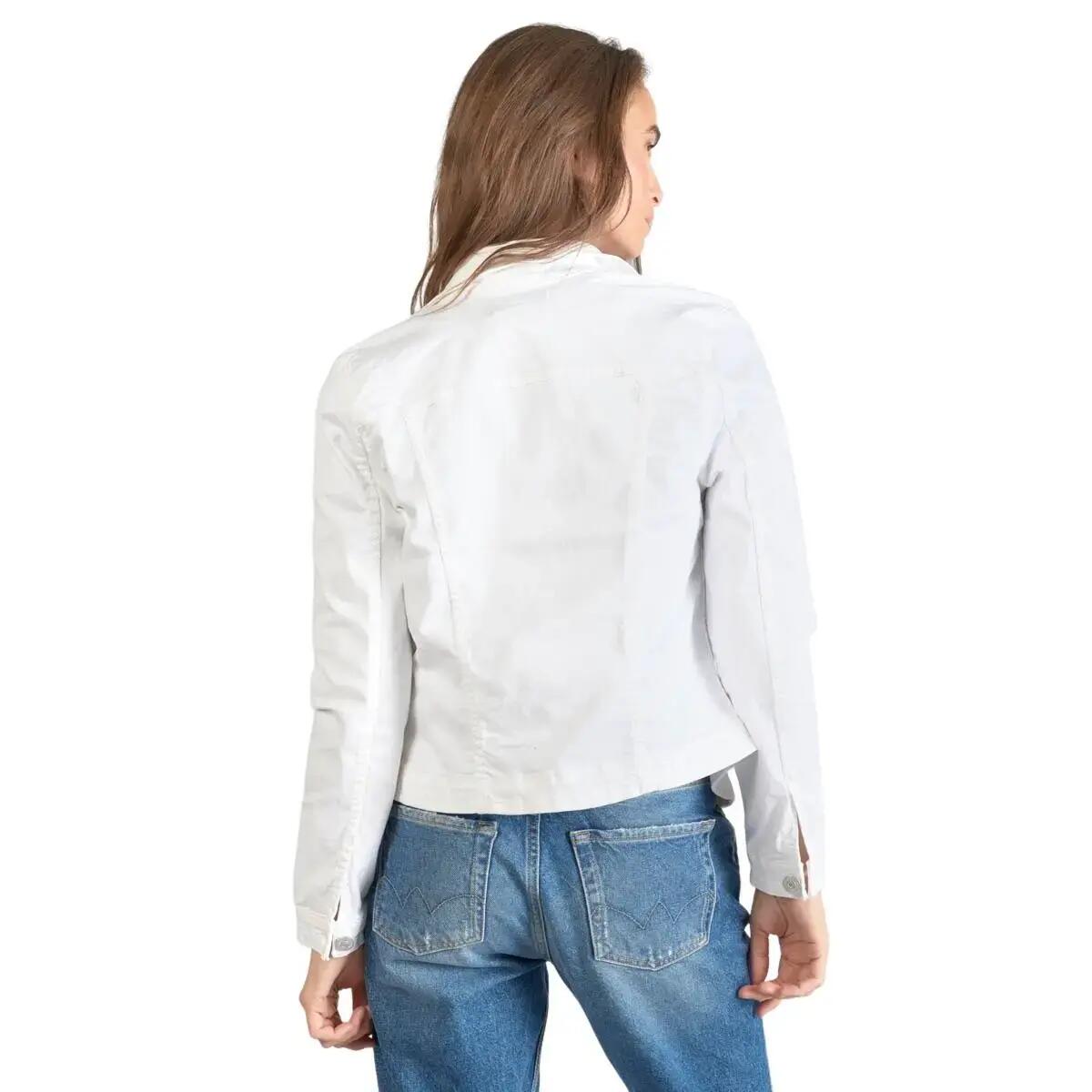 Women's denim jacket Le Temps des cerises Lilly 4/7