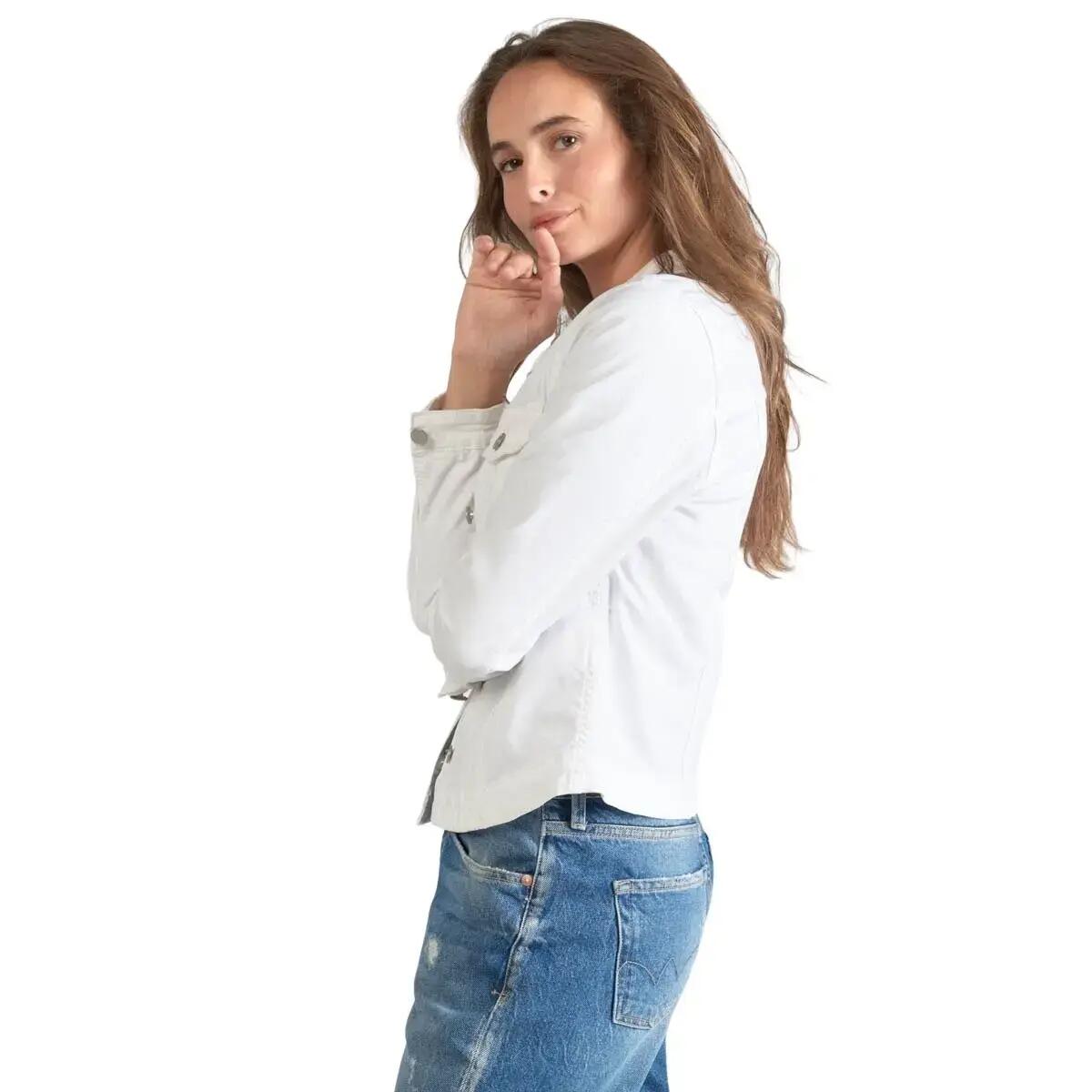 Women's denim jacket Le Temps des cerises Lilly 2/7