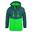 Veste de pluie pour enfants Nusfjord imperméable vert foncé/vert clair