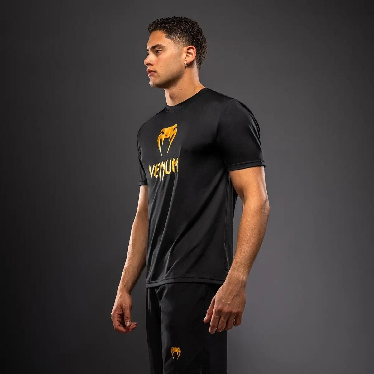 T-shirt Dry Tech Classic Venum Nero/Oro XL 2/3
