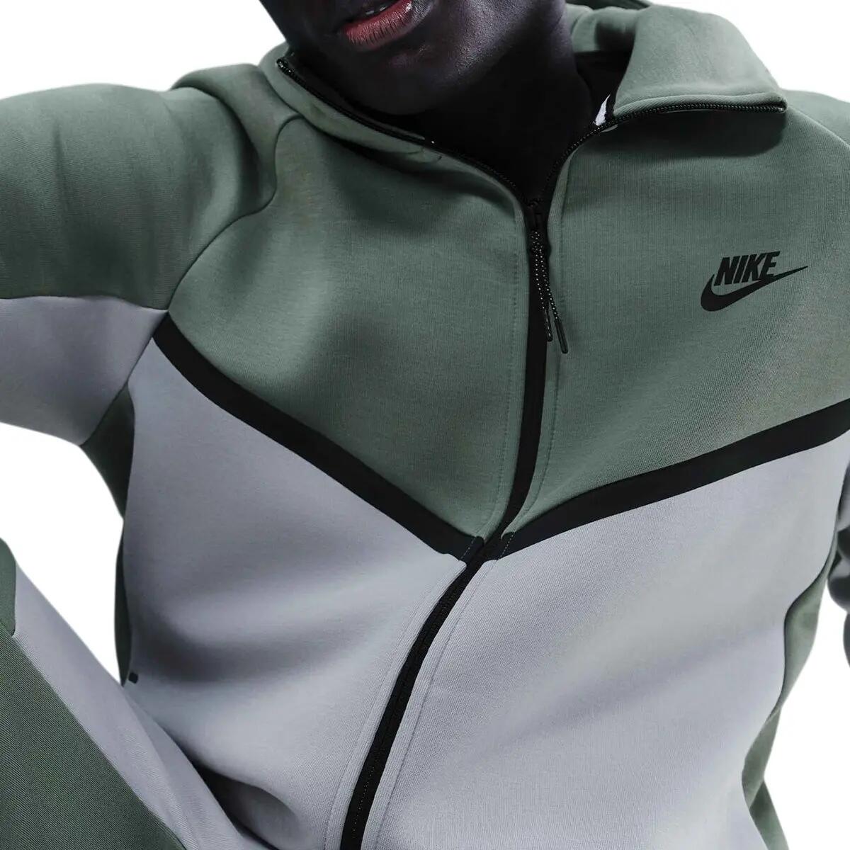 Felpa Uomo Nike Tech Fleece con Cappuccio e Zip Intera 4/6