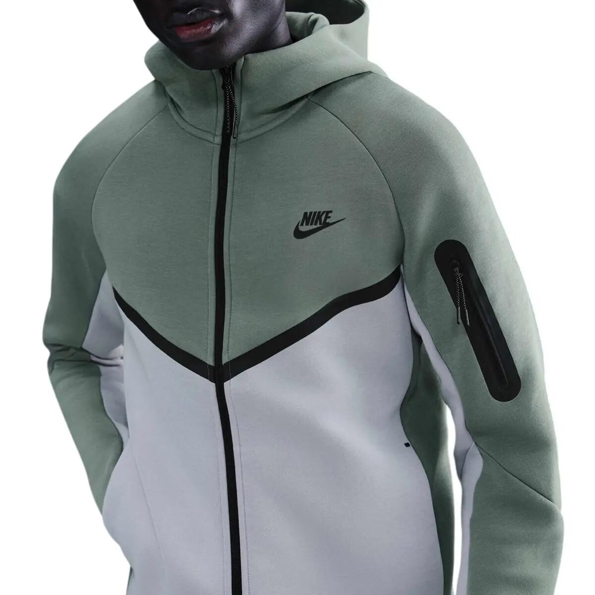 Felpa Uomo Nike Tech Fleece con Cappuccio e Zip Intera 2/6