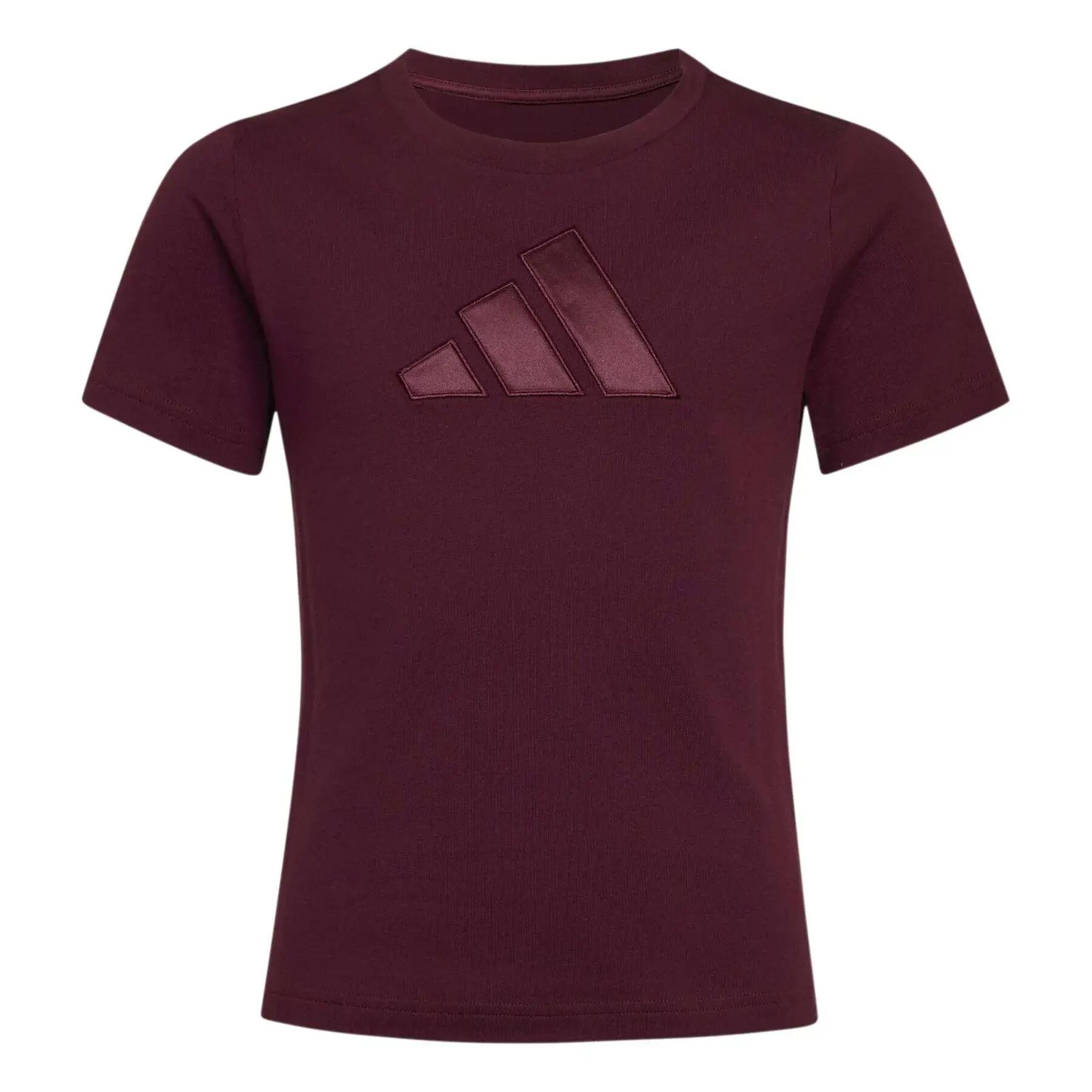 T-shirt fille adidas Satin 1/6