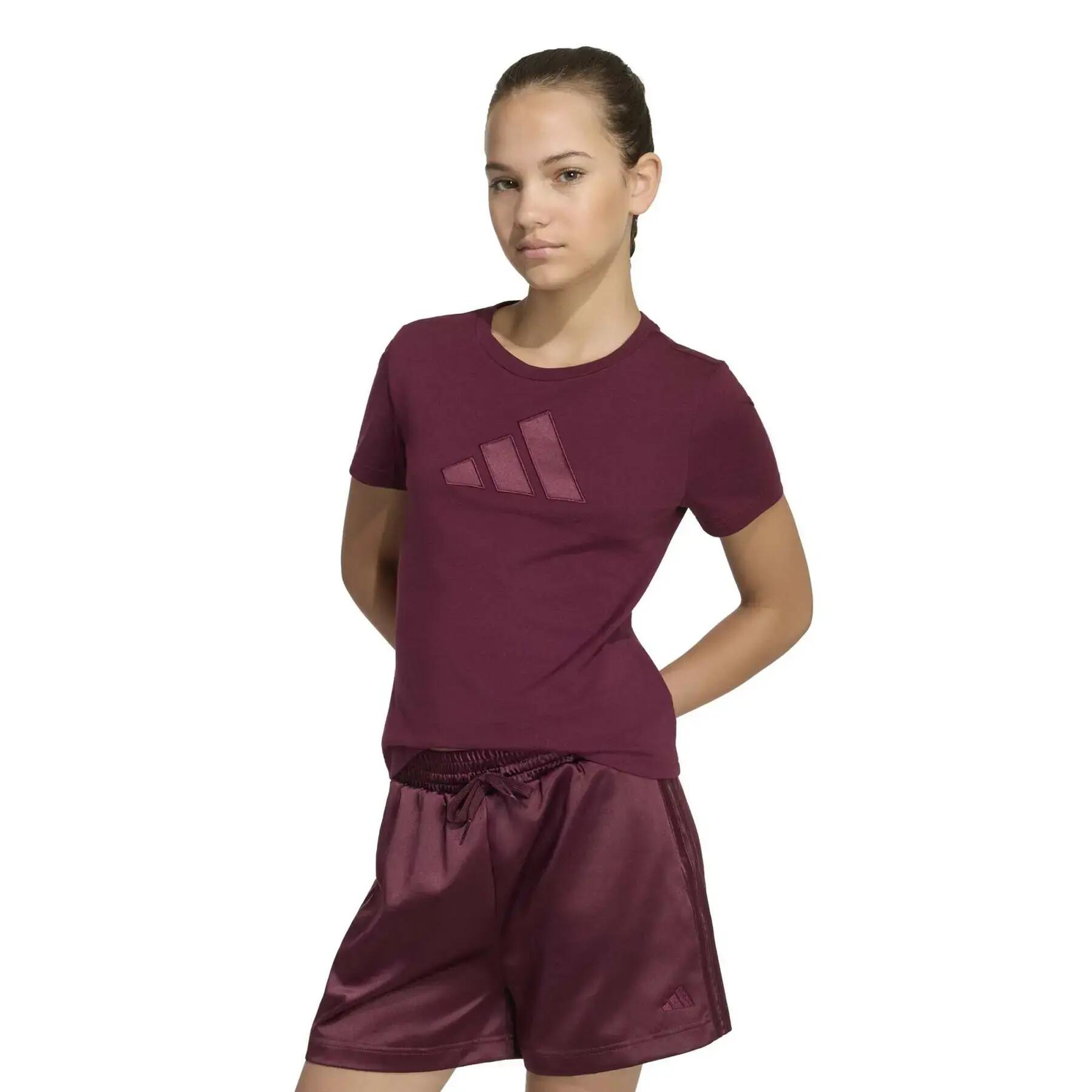 T-shirt fille adidas Satin 2/6