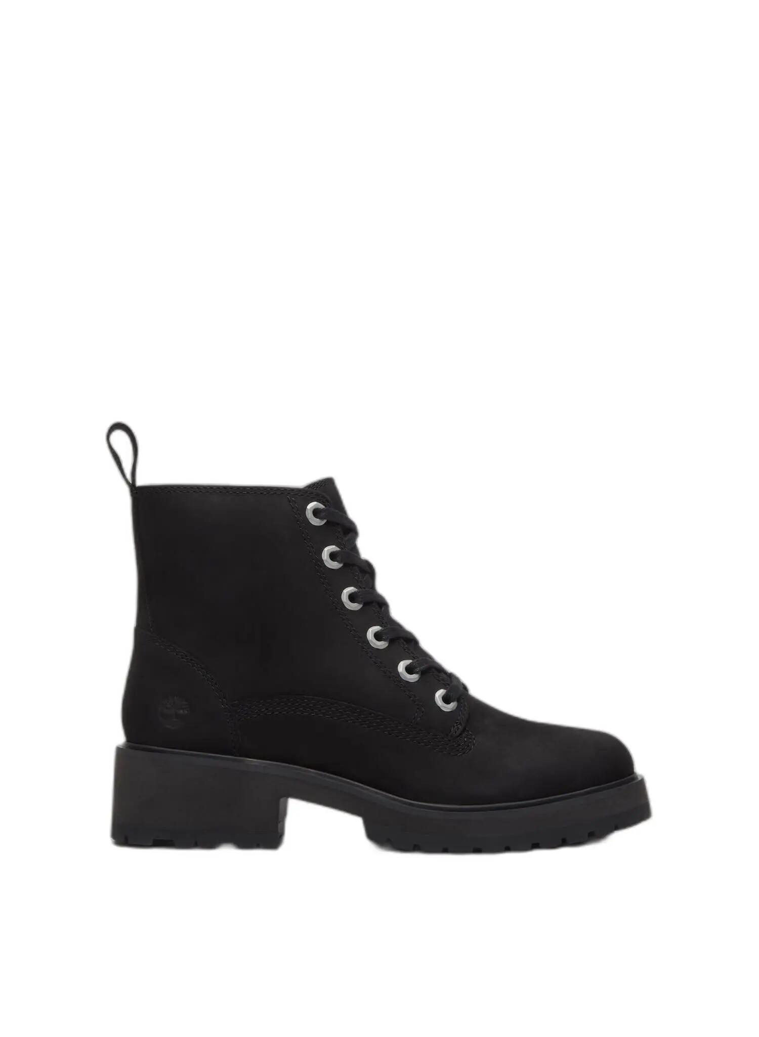 TIMBERLAND mid boots Carnaby Row - Women - Nubuck black 1/5