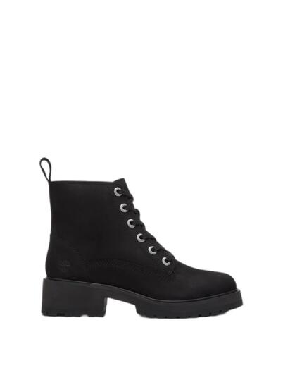 Bottines - Femme - Coupe large, à lacets - Carnaby Row - Noir