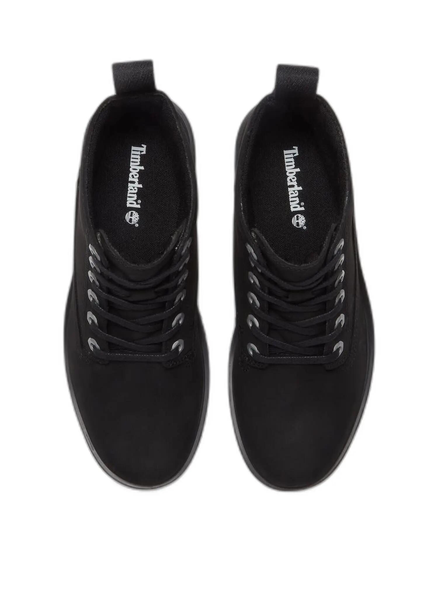 TIMBERLAND mid boots Carnaby Row - Women - Nubuck black 4/5