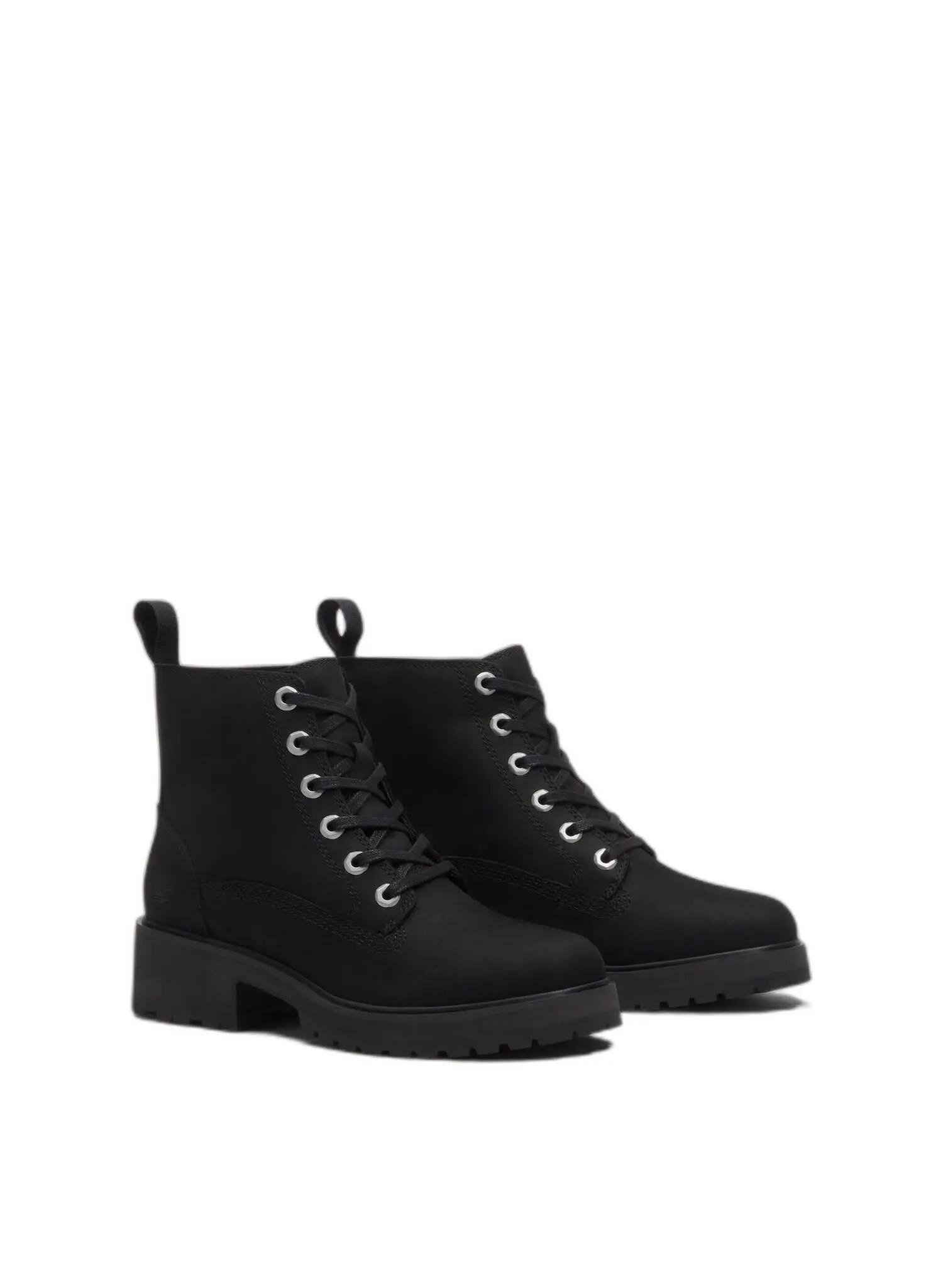 TIMBERLAND mid boots Carnaby Row - Women - Nubuck black 2/5