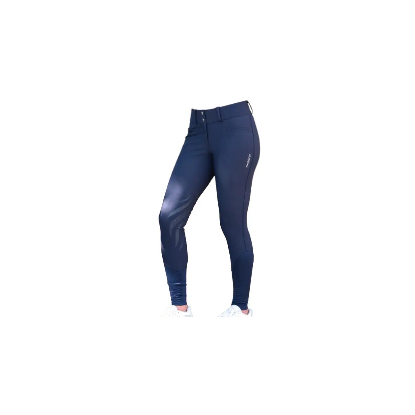 Pantalon équitation femme mid grip Flags&Cup Oleron 2/4