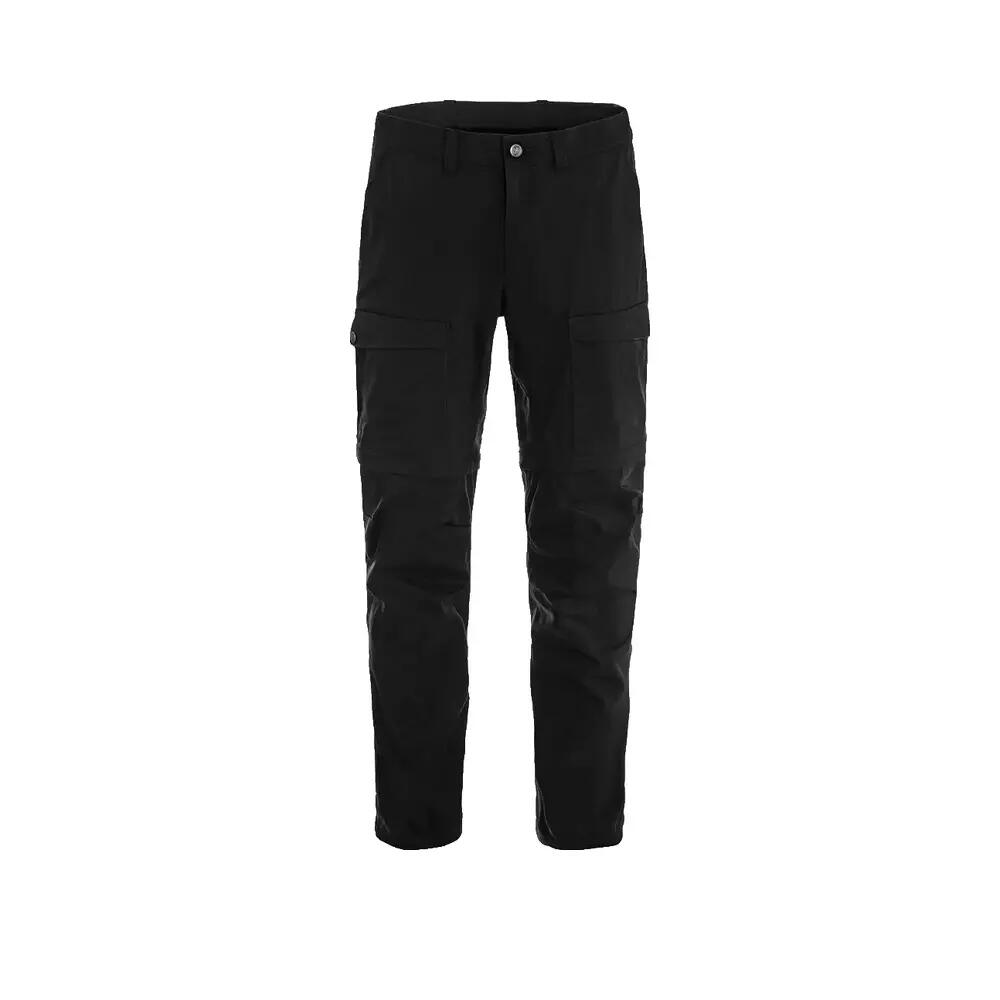 Pantalon de randonnée Fjällräven Abisko Hybrid Trail Zwart 3/4