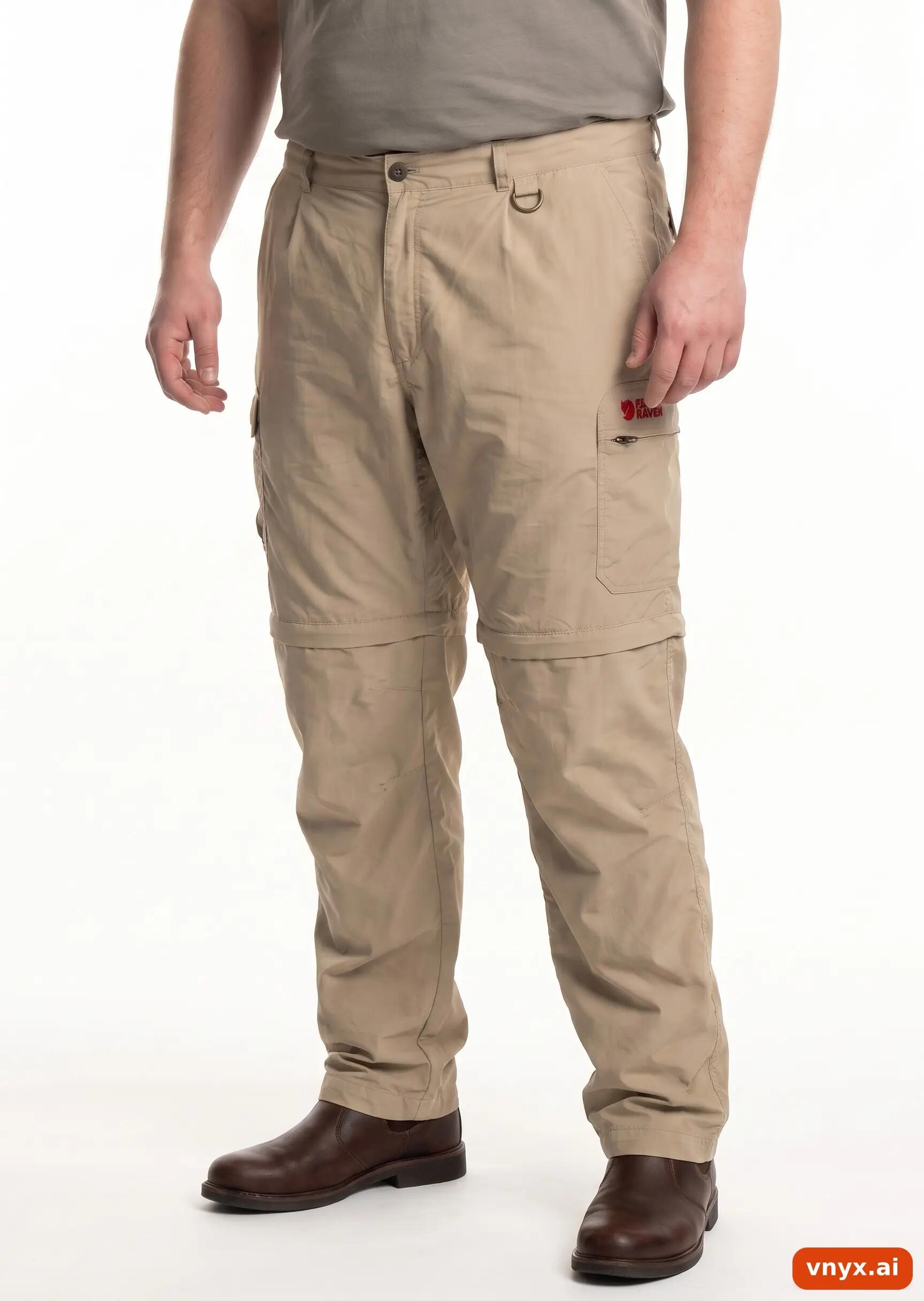 Second Life - Vintage Fjällräven Elegant Brown Trousers Men W38 5/5