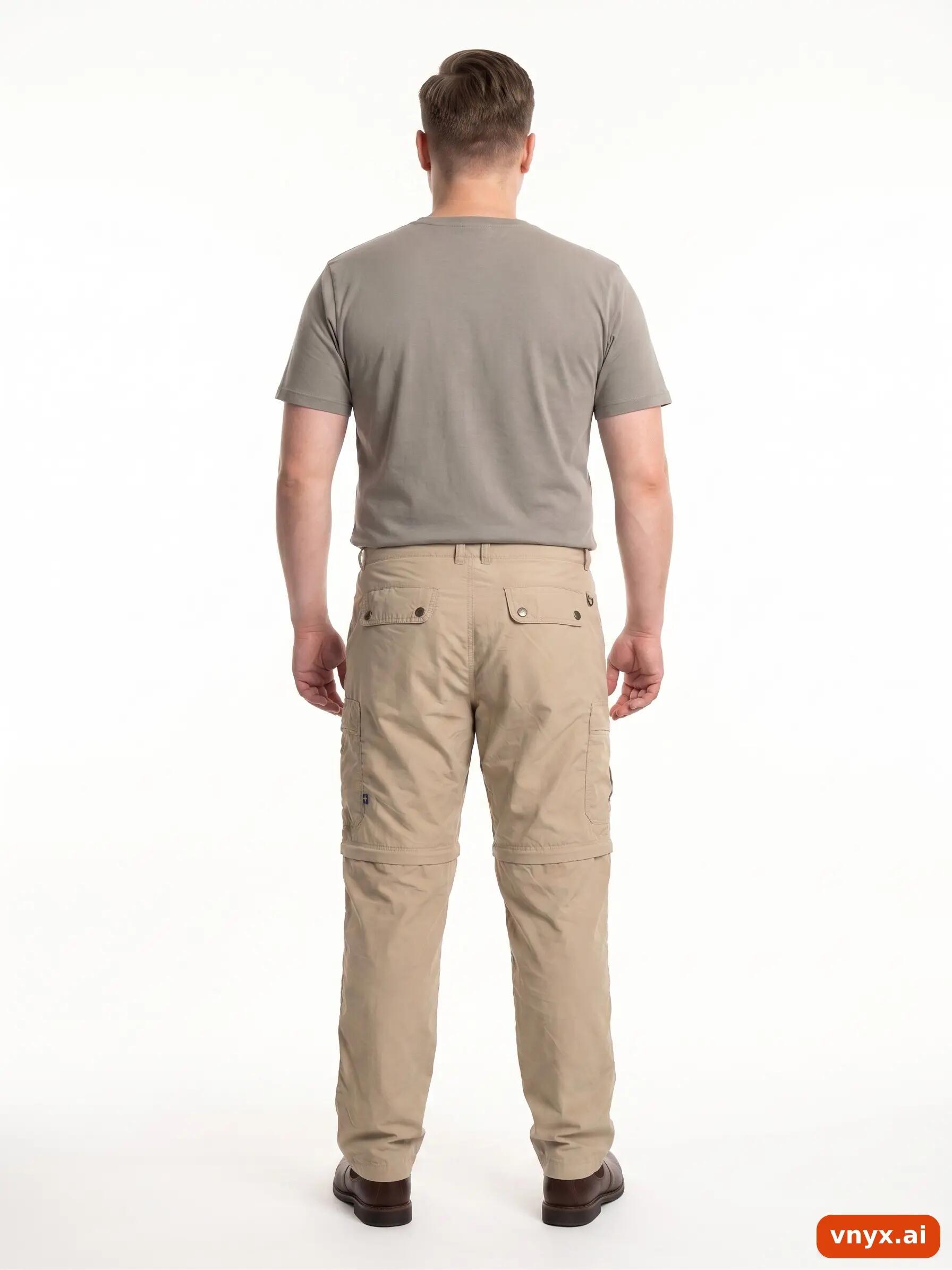 Second Life - Vintage Fjällräven Elegant Brown Trousers Men W38 4/5