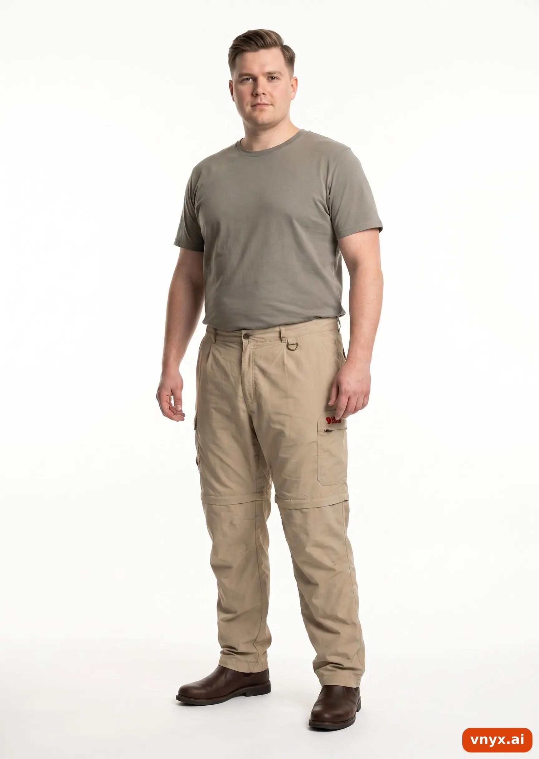 Second Life - Vintage Fjällräven Elegant Brown Trousers Men W38 3/5