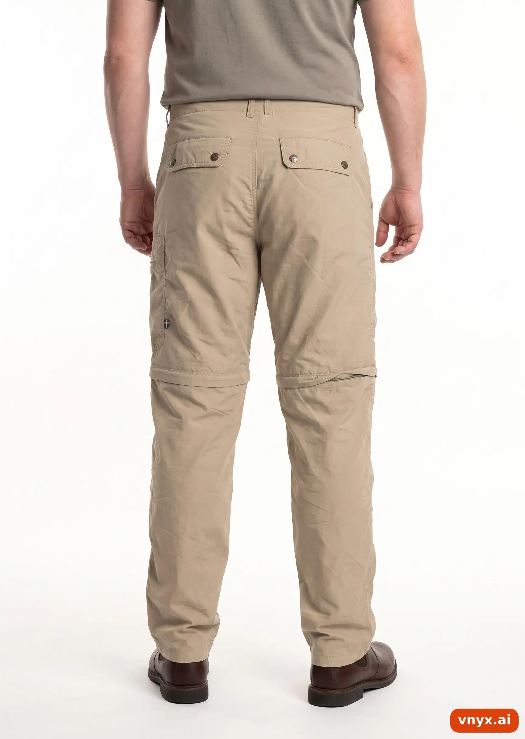 Second Life - Vintage Fjällräven Elegant Brown Trousers Men W38 2/5