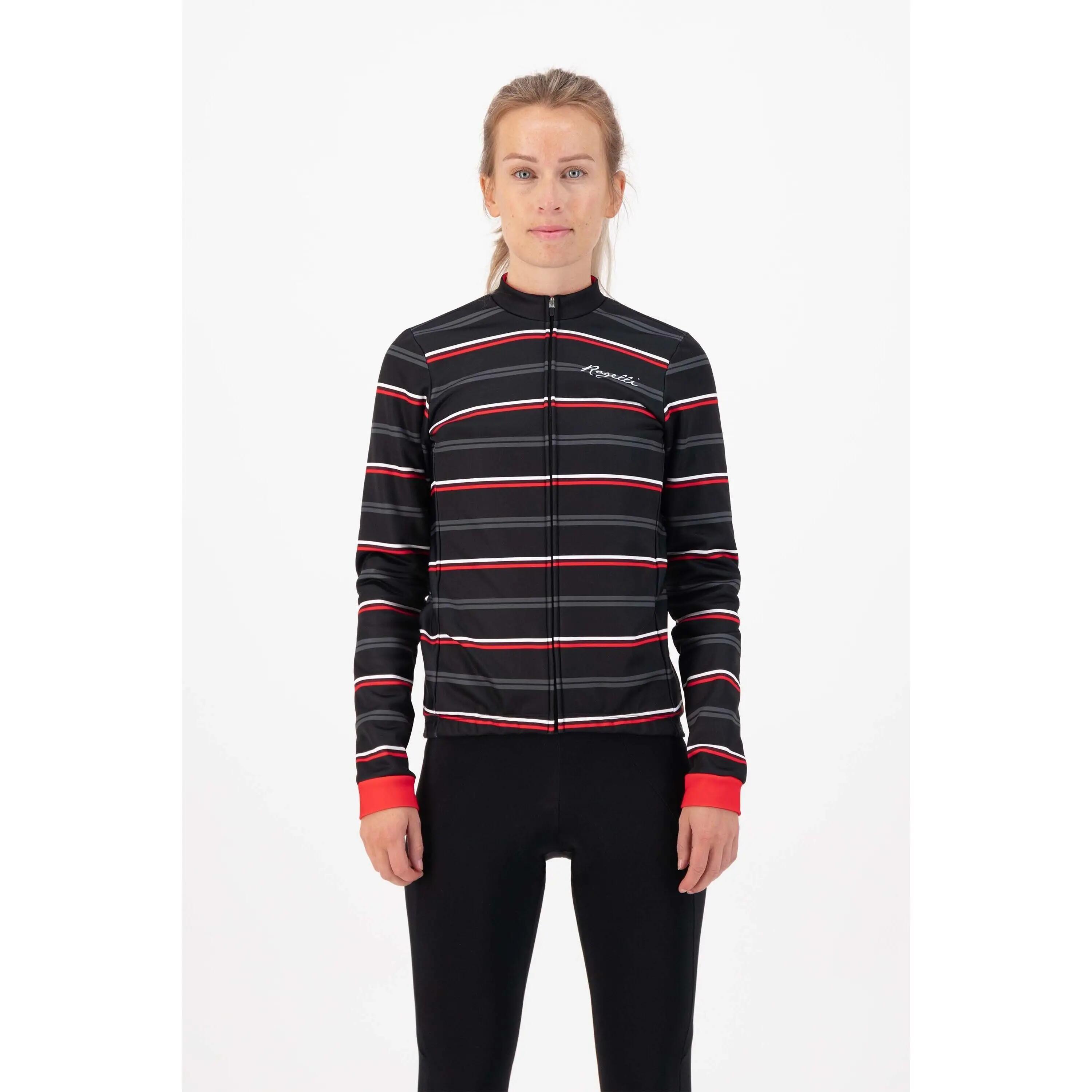 Bluza damska Rogelli Stripe 3/5