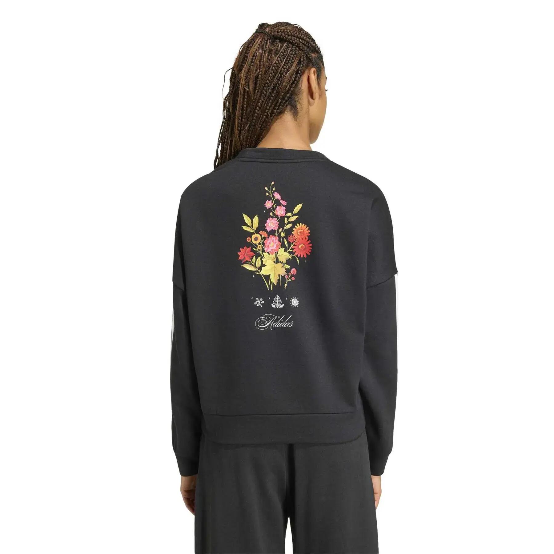 Sweatshirt femme adidas Floral 4/6