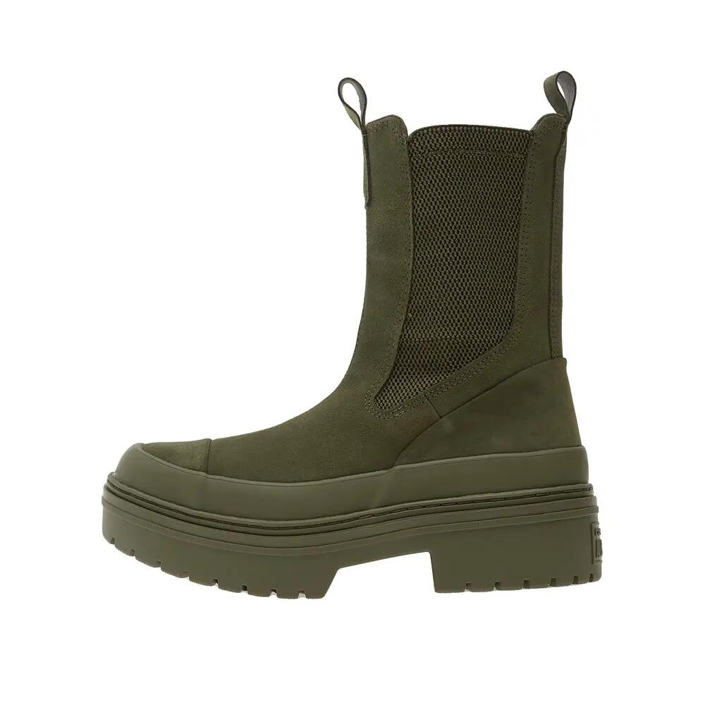 Converse Chuck Taylor All Star Lugged Heel Suede Mono Chelsea Boots 6/7