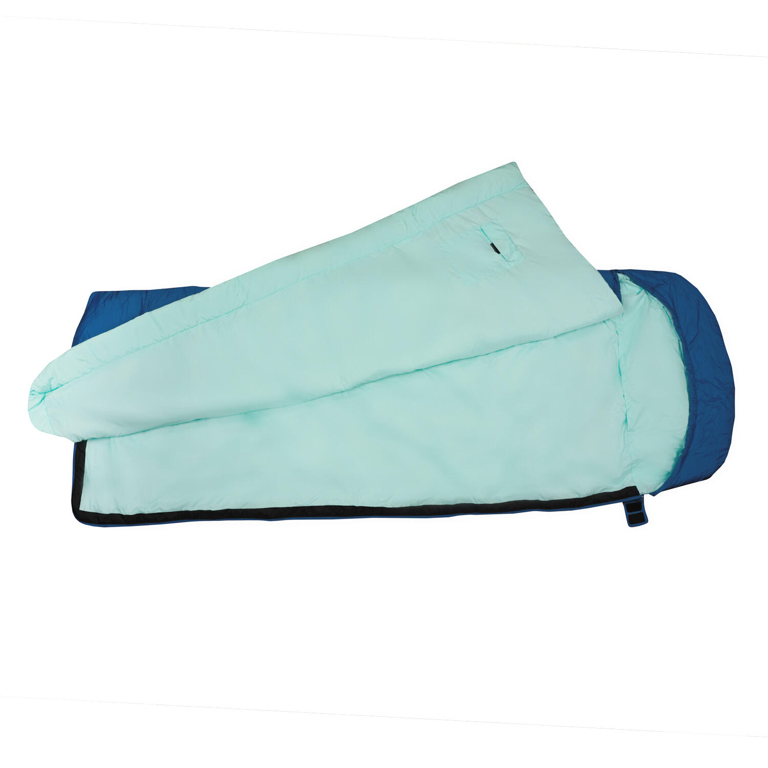 Sac de couchage pour enfants Sun Dreamer bleu minuit/menthe 3/7