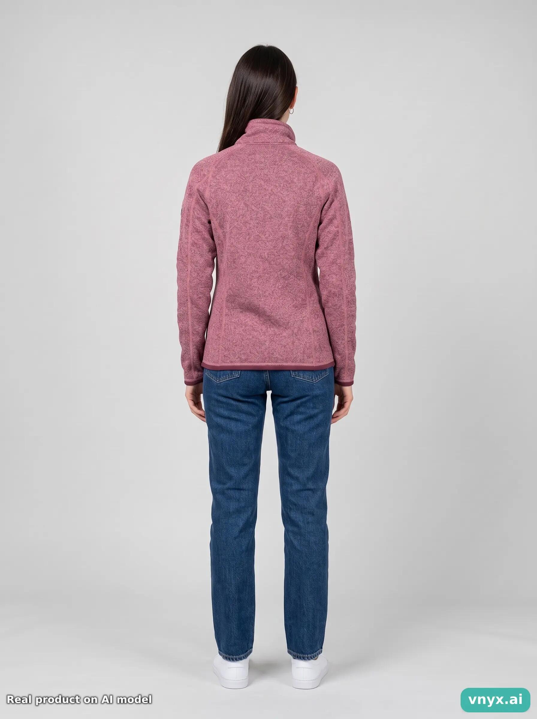 Second Life - Vintage Patagonia Mauve Sweater Women S 4/6