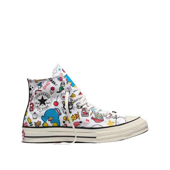 Zapatillas Converse Chuck 70 Hello Kitty Blancas/Rosas/Verdes