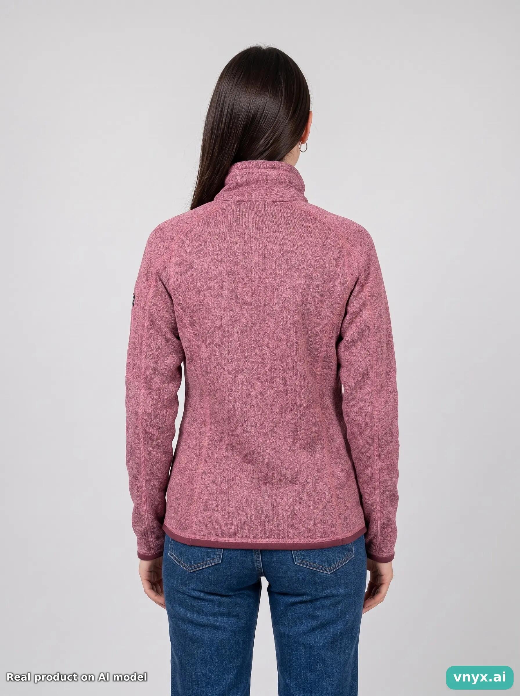 Second Life - Vintage Patagonia Mauve Sweater Women S 2/6