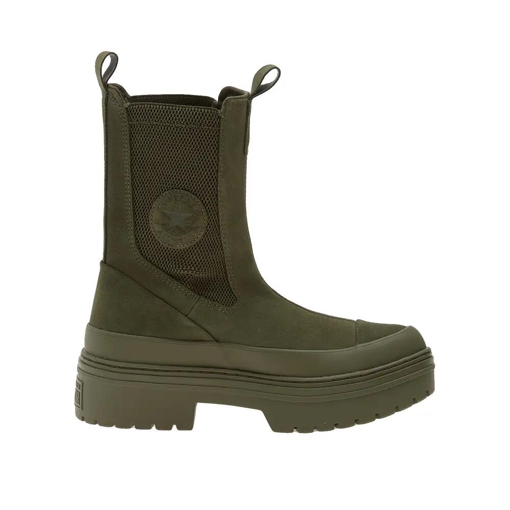 Converse Chuck Taylor All Star Lugged Heel Suede Mono Chelsea Boots 2/7